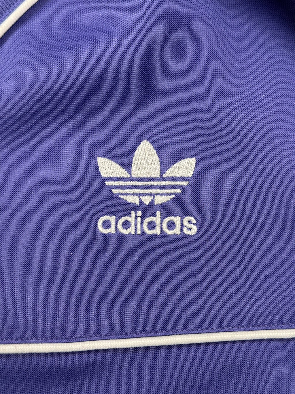 2000s Adidas x Real Madrid Vintage Trainingsjacke | Lila L