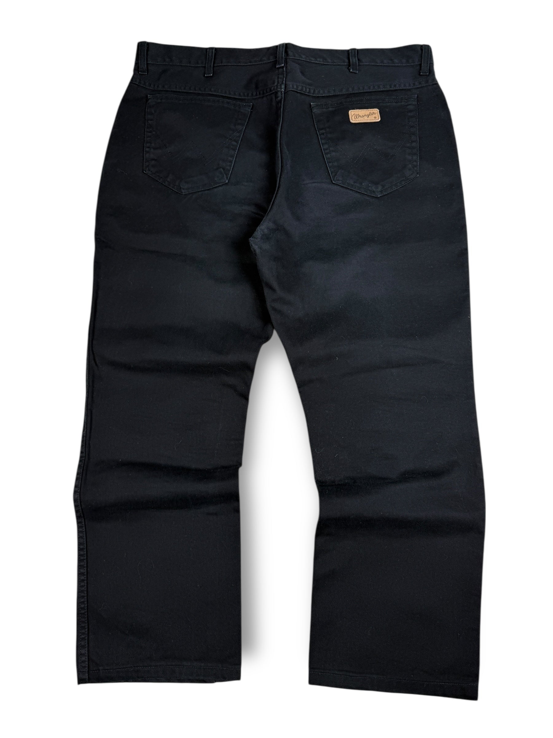 1990s Wrangler Texas Straight Schwarz | XL (kurz)