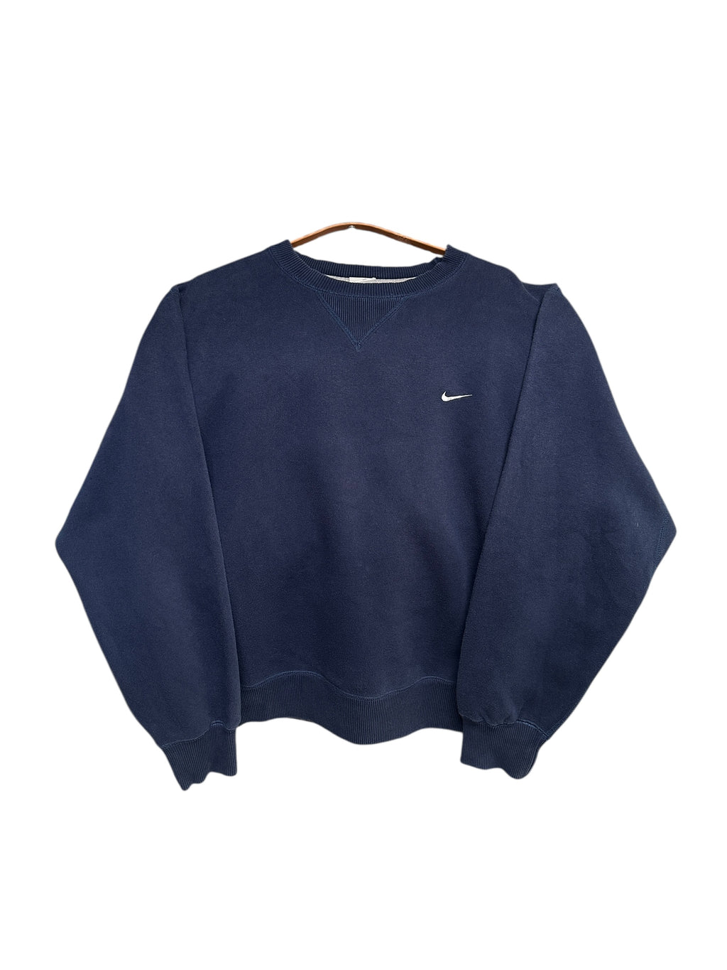 2000s Nike Sweater Dunkelblau Swoosh