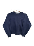 2000s Nike Sweater Dunkelblau Swoosh