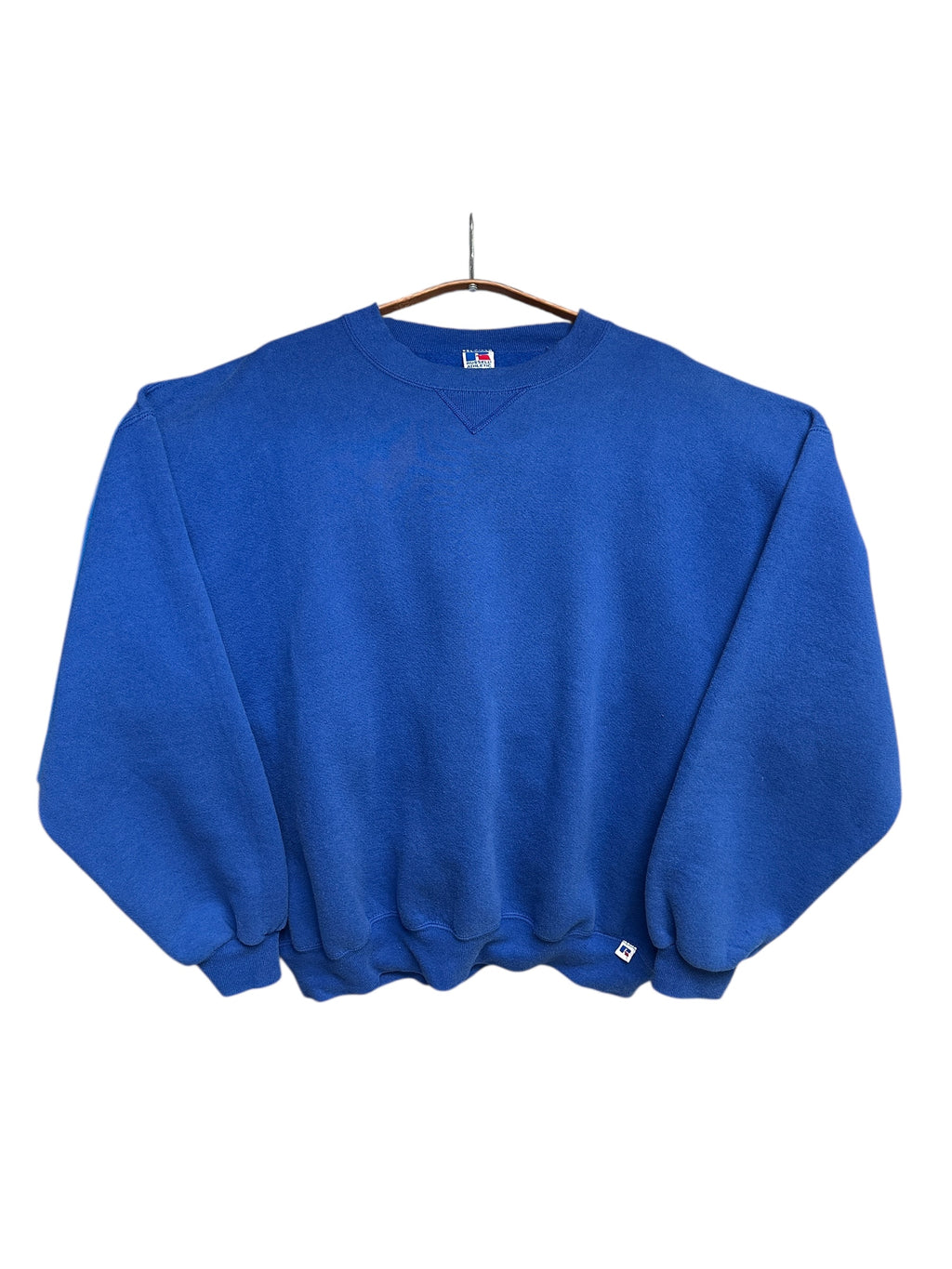 1990s Russell Athletic Heavy Sweater Blau L