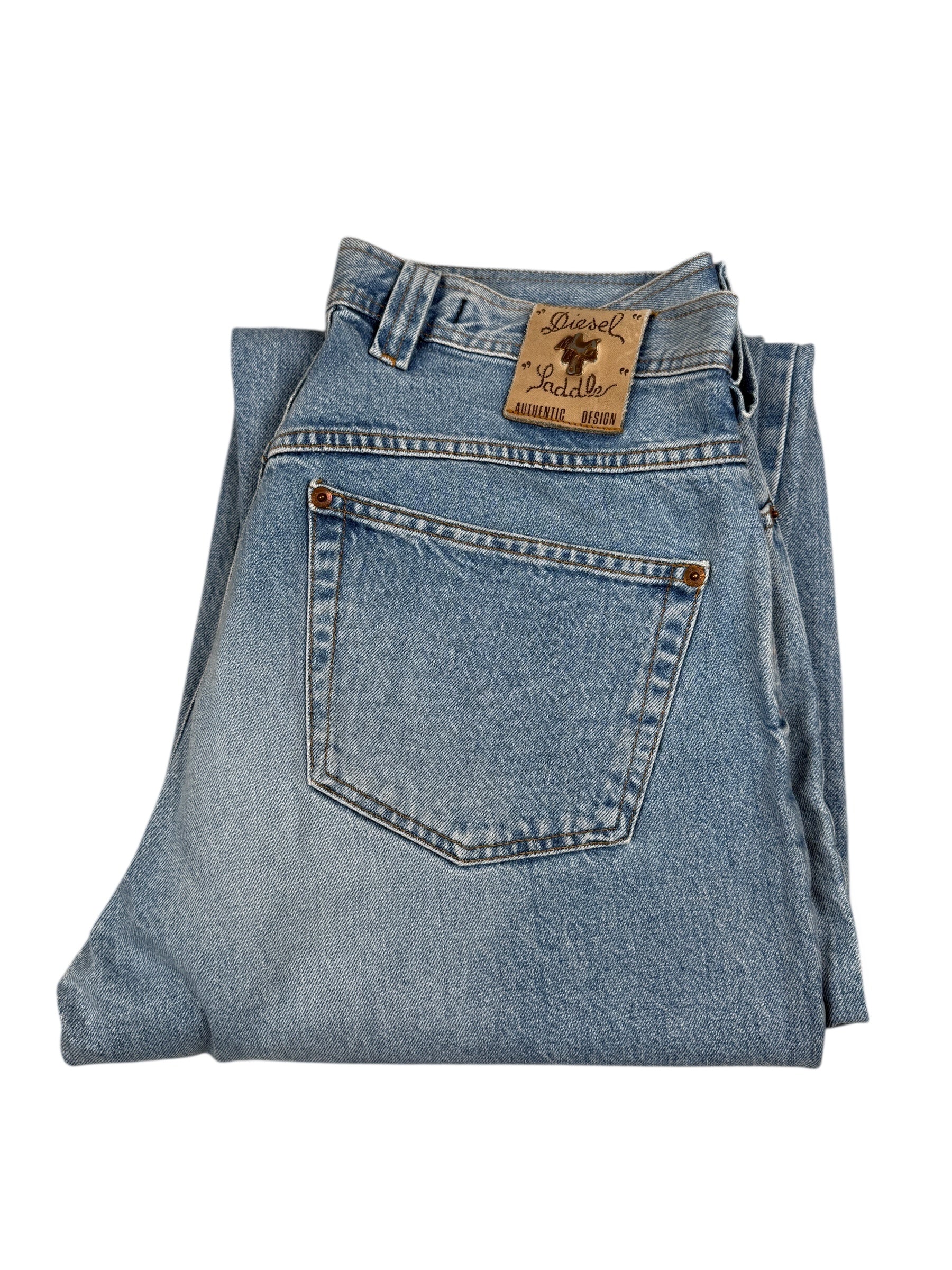 2000s Diesel Saddler Jeans Hellblau | L