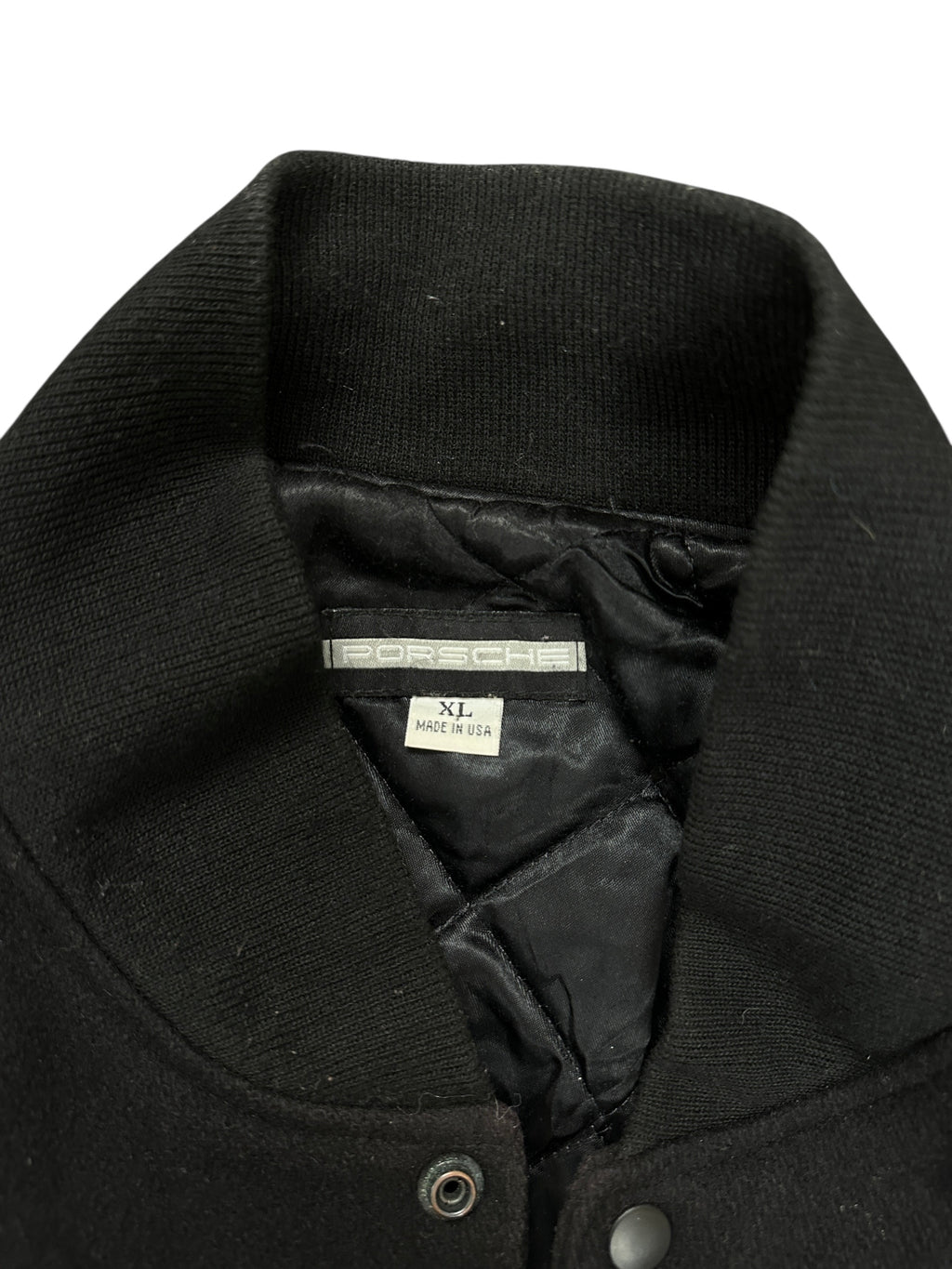 Rare! 1990s Porsche USA Original Bomberjacke/ Collegejacke XL