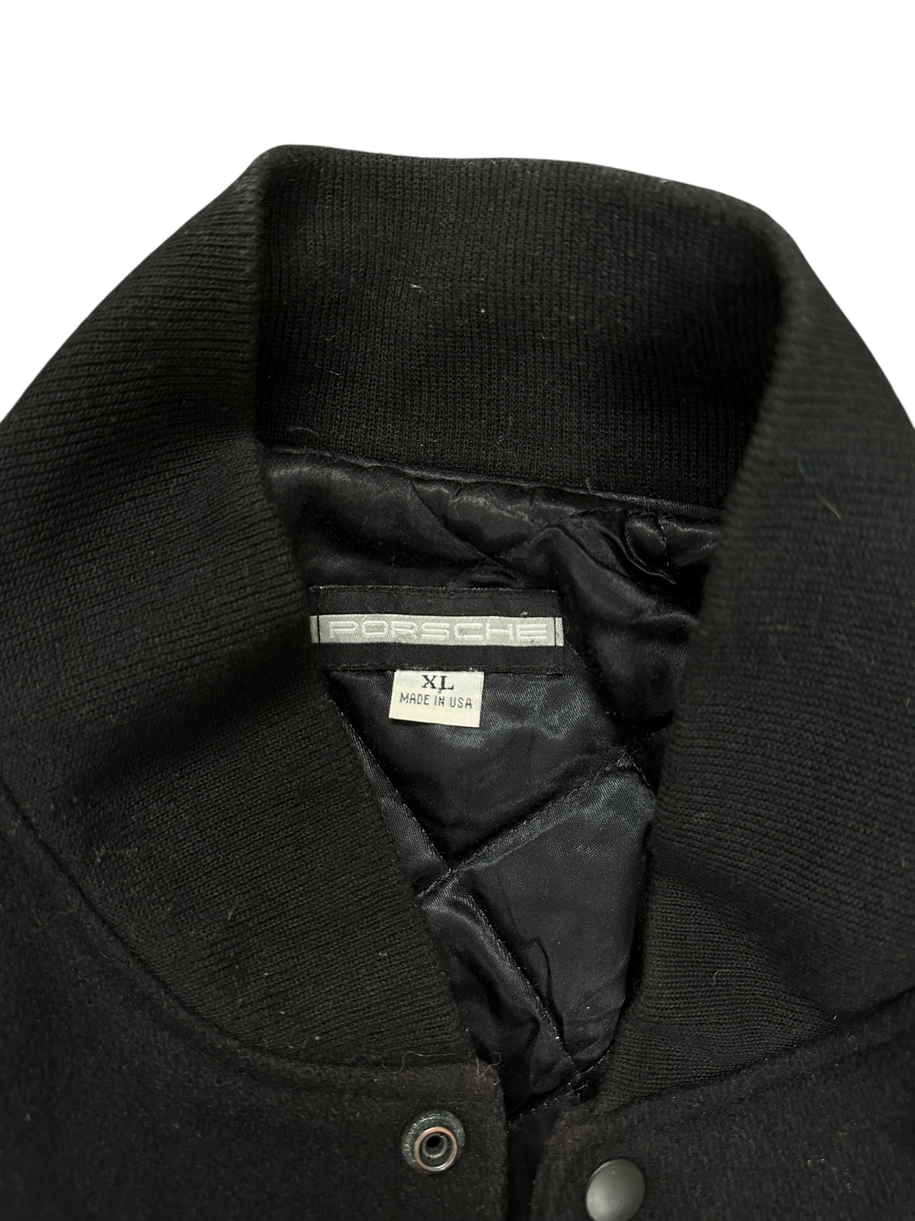 Rare! 1990s Porsche USA Original Bomberjacke/ Collegejacke XL