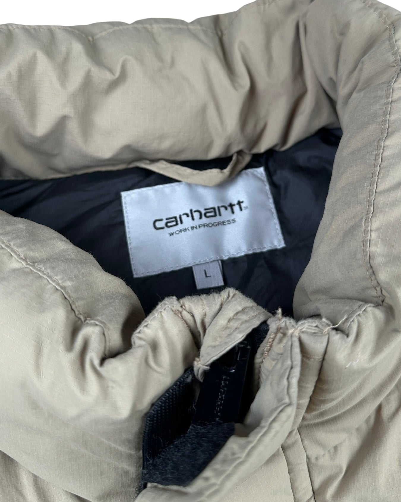 2023 Carhartt WIP Milton Vest Steppweste Schwarz | L