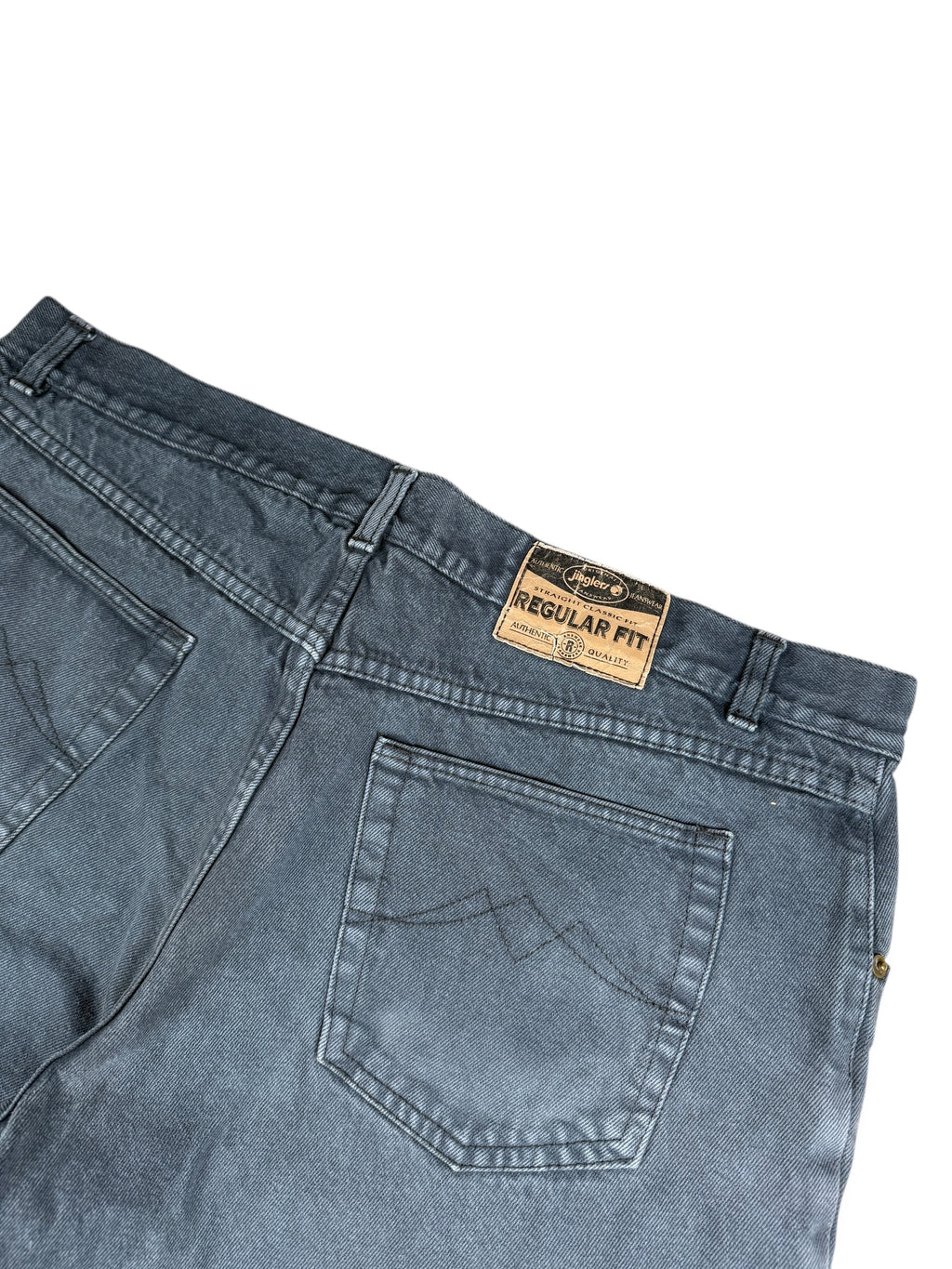 1990s Jinglers Jeans Hellgrau | XL (Kurz)