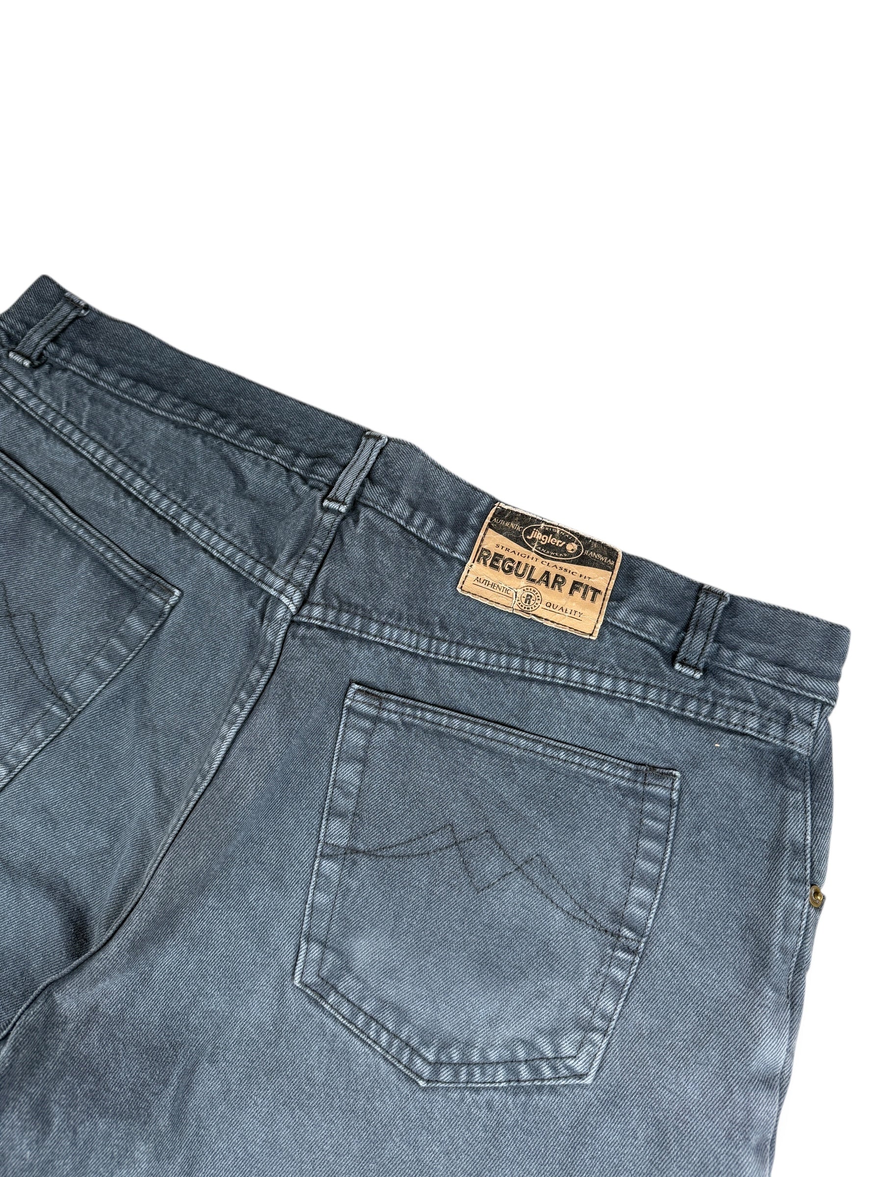 1990s Jinglers Jeans Hellgrau | XL (Kurz)