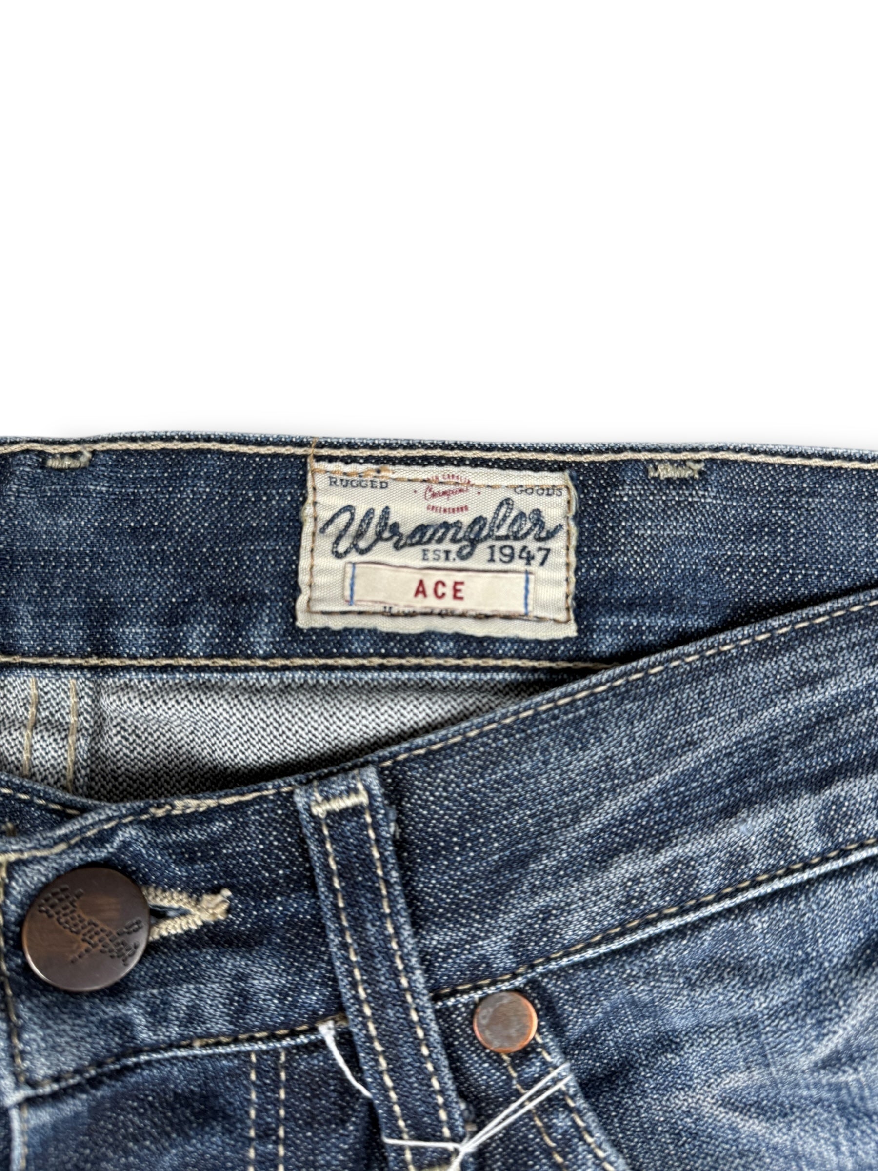2000s Wrangler Ace Jeans Dunkelblau | S-M (W30 L32) | Vintage