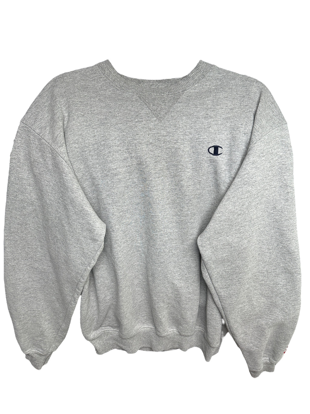 1980s Champion Heavy Sweater Grau M