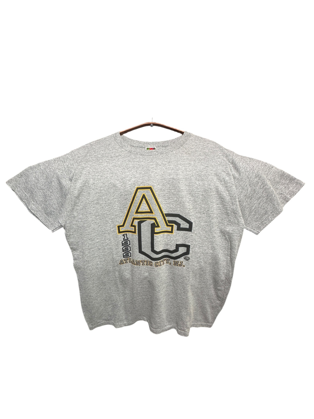 1999 Fruit of the Loom heavy cotton American college t-shirt M