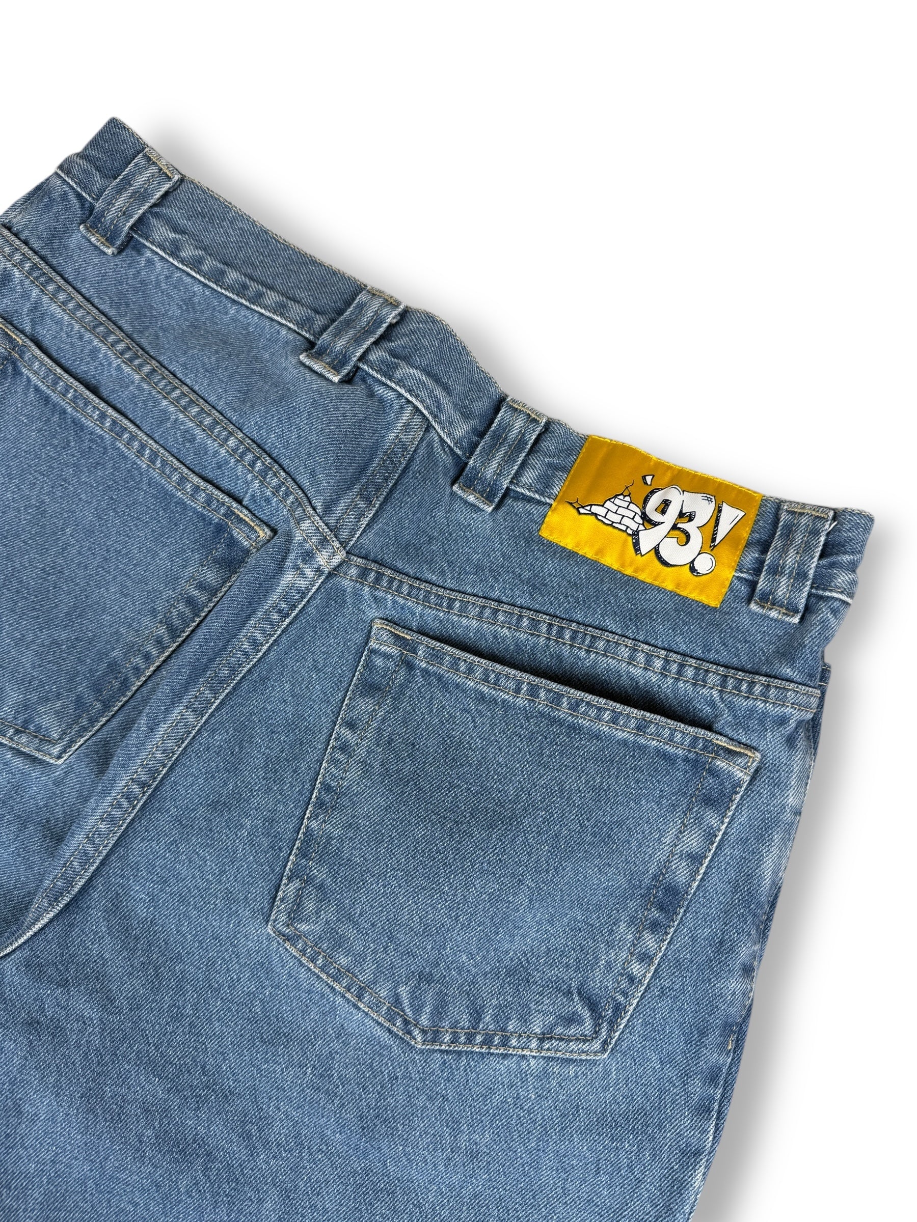 2020s 93Denim Polar Pants baggy Jeans Blau | M