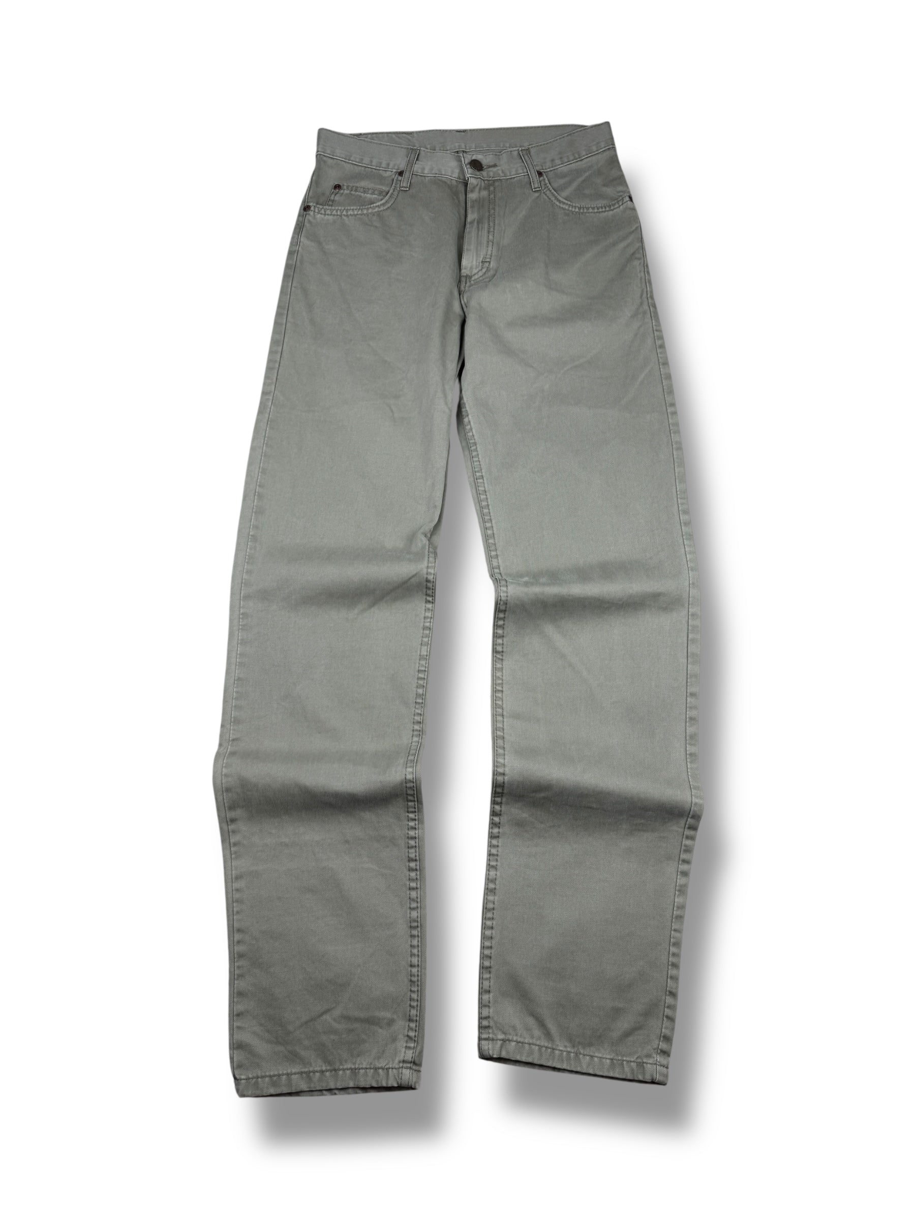 2000s Lee Brooklyn Jeans Graugrün | W30 L34