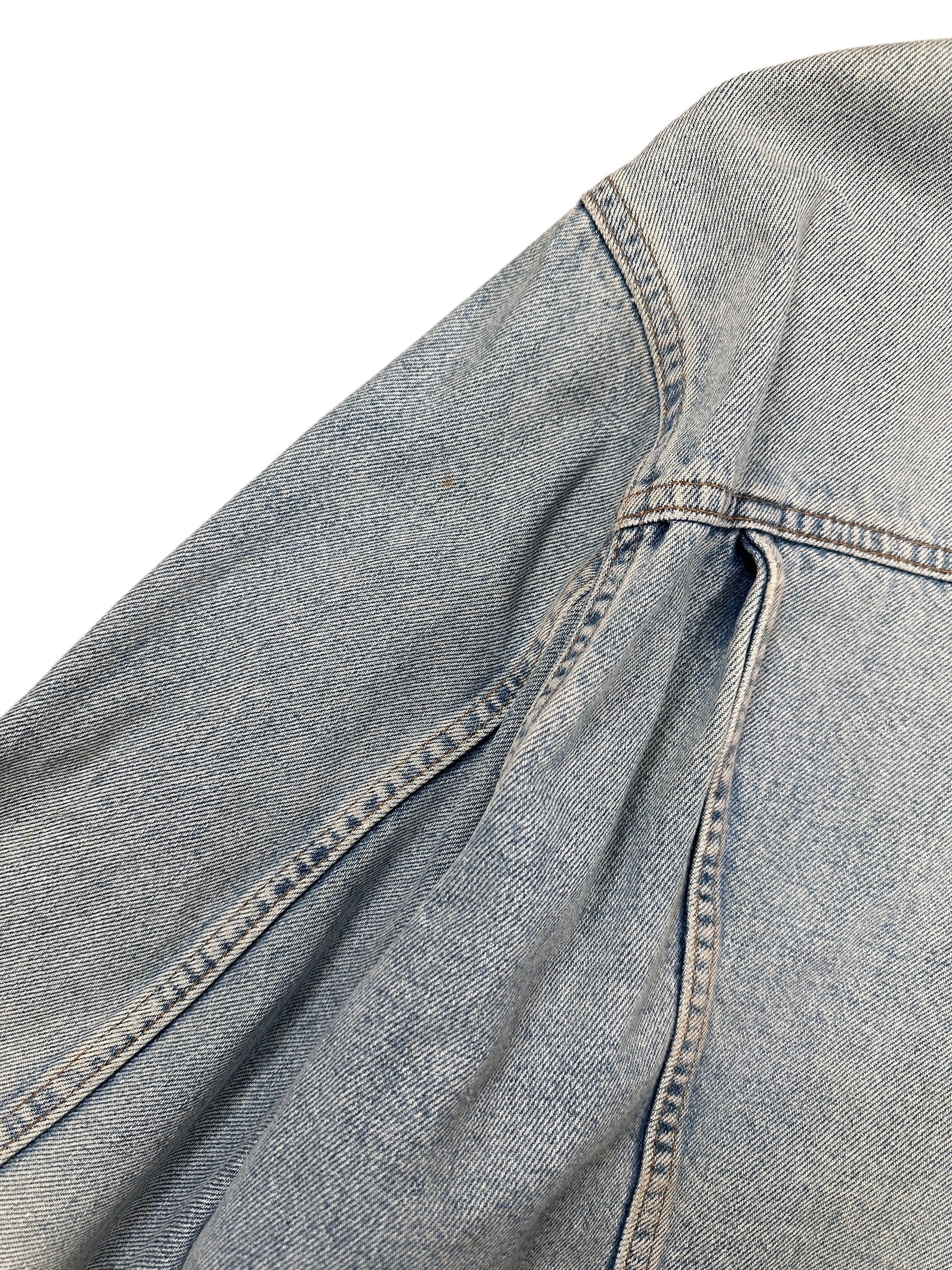 1990s Diesel Jeansjacke Hellblau XL/XXL