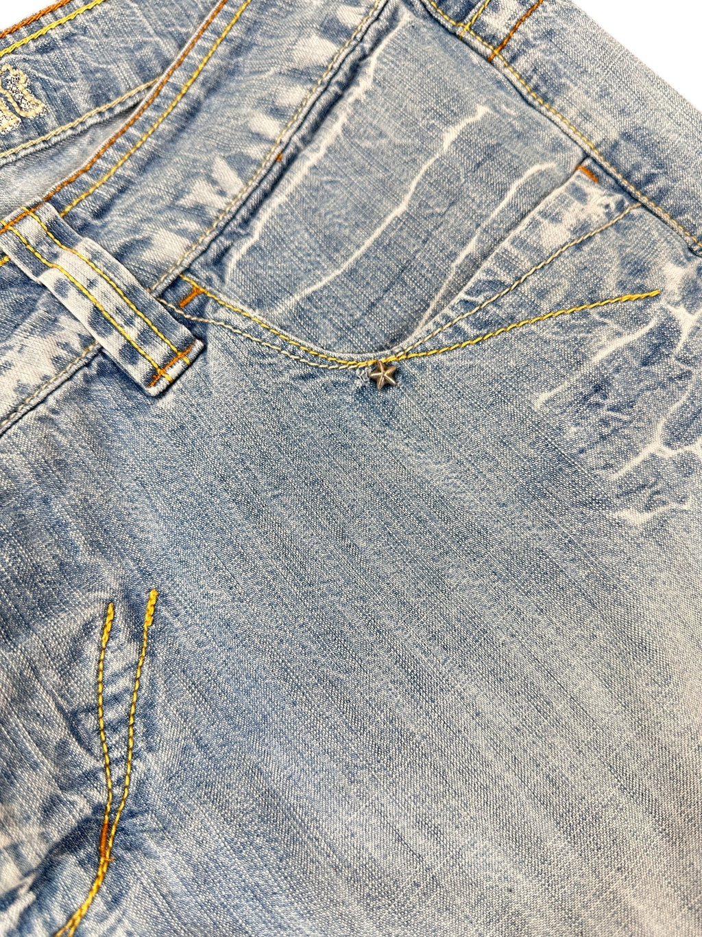 2000s EDC Esprit Vintage baggy Jeans Hellblau Low waist W33 L34