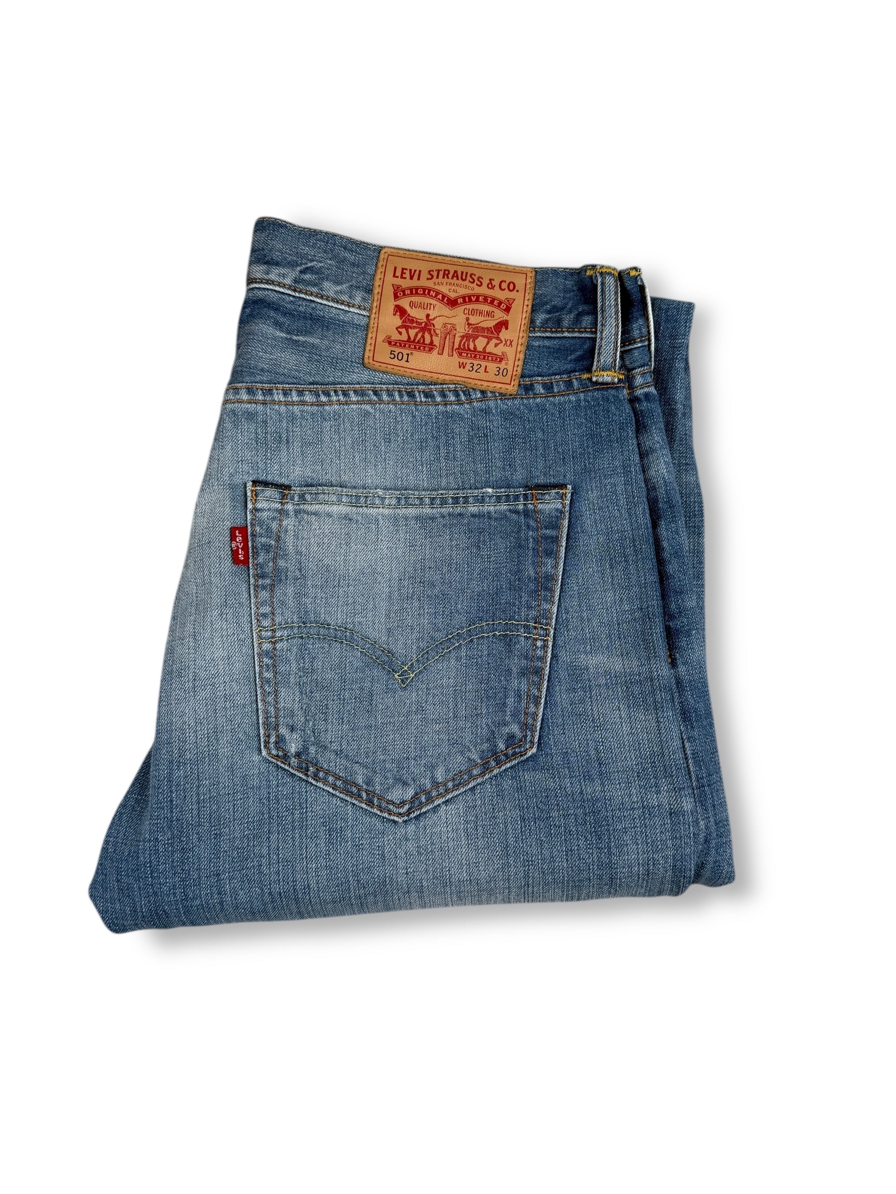 2000s Levi’s 501 Jeans Blau | M