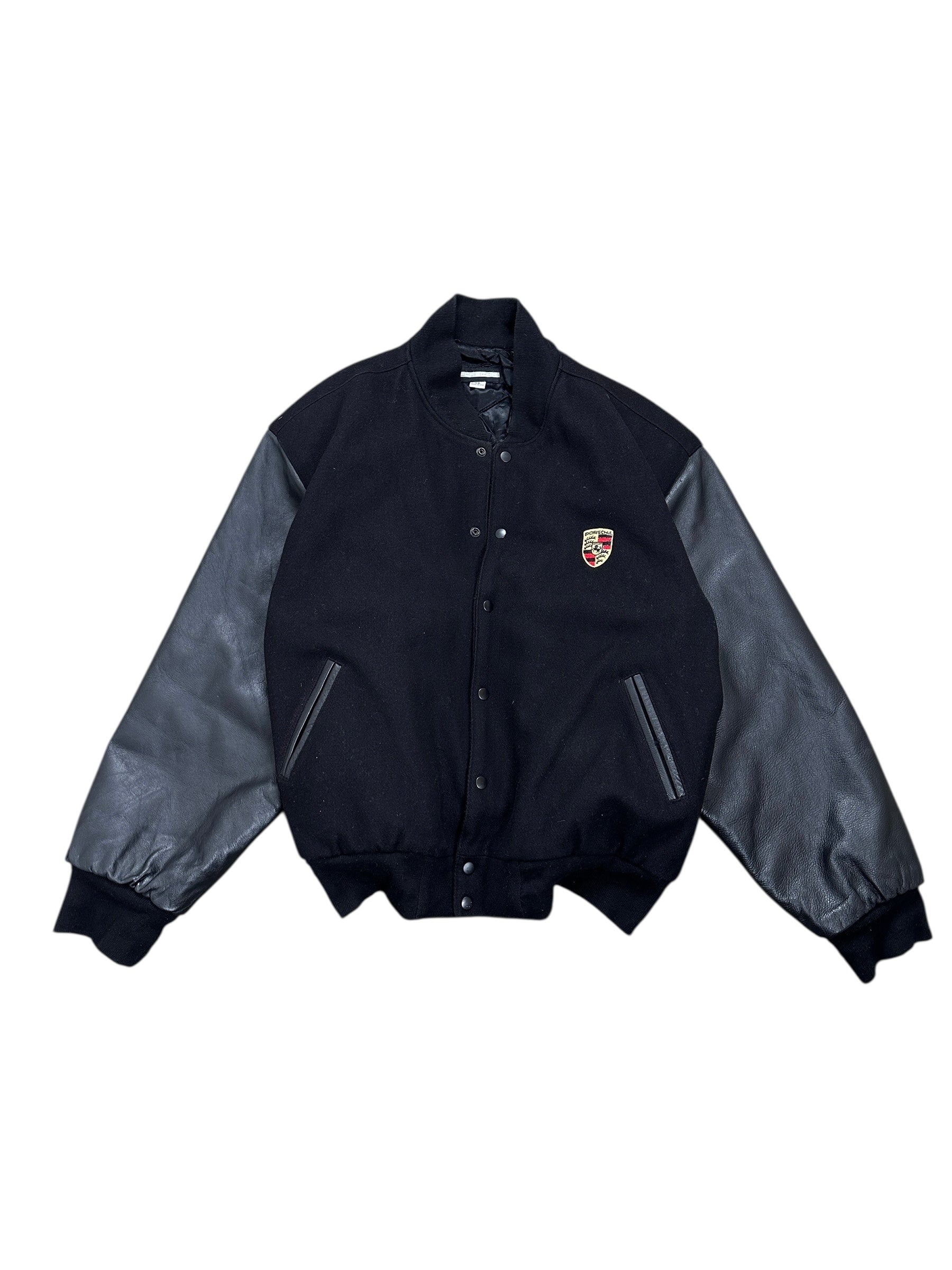 Rare! 1990s Porsche USA Original Bomberjacke/ Collegejacke XL