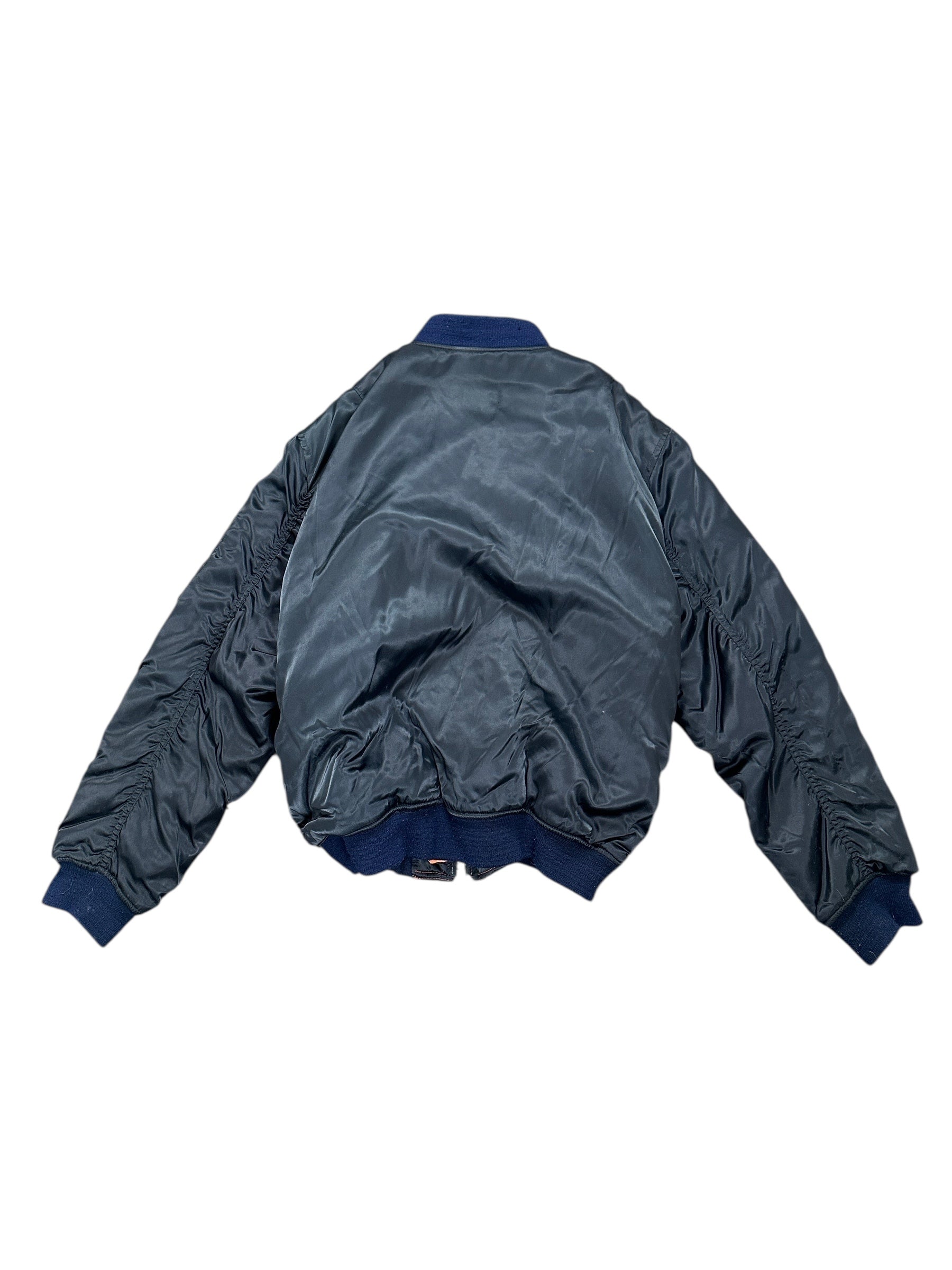 1990s Bomberjacke MA-1 Schwarz M