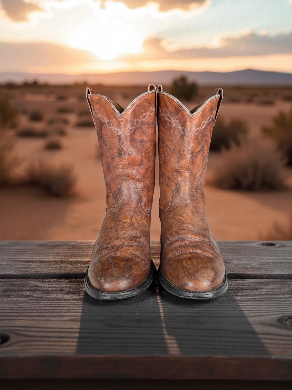 Ariat Cowboy Boots Braun Leder | US 12 (EU 45.5–46)