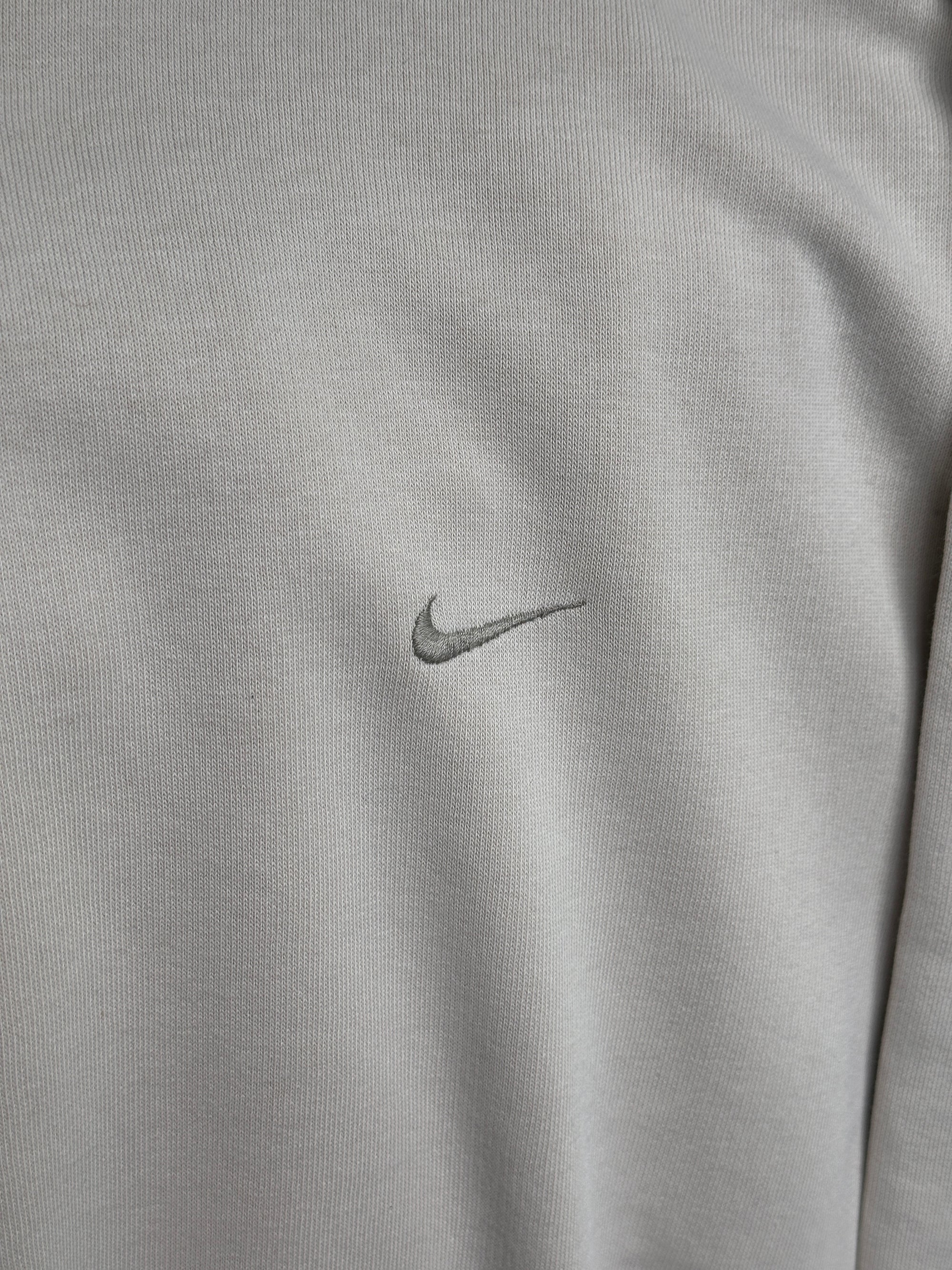 2000s Nike Sweater Beige Baggy XXL