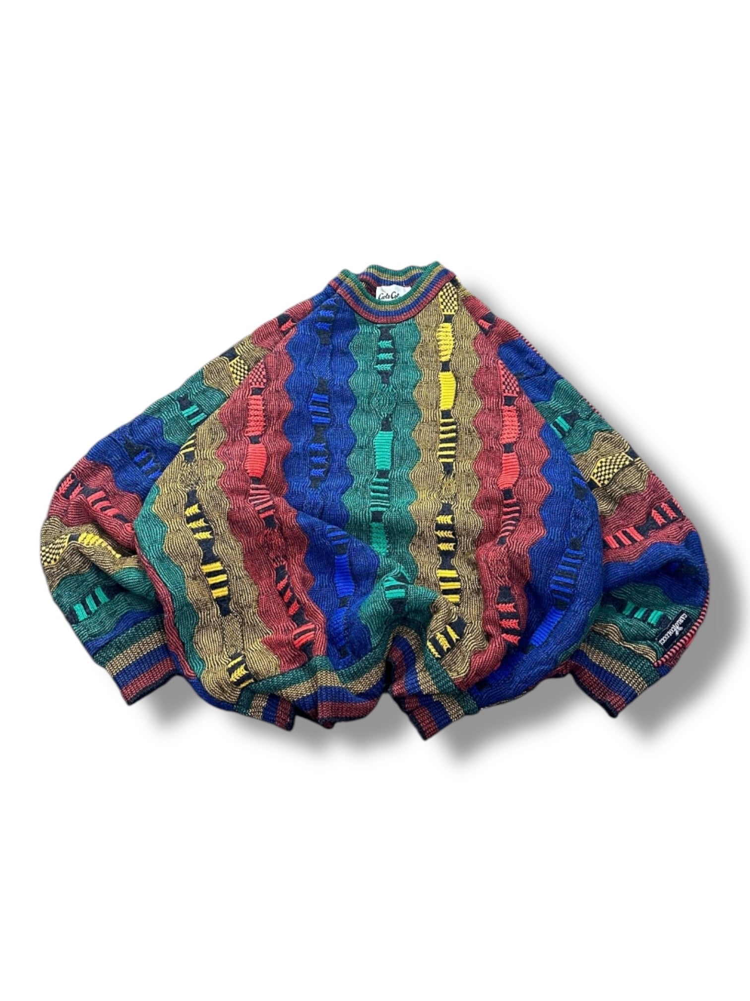 1990s Carlo Colucci boxy Sweater Bunt XL