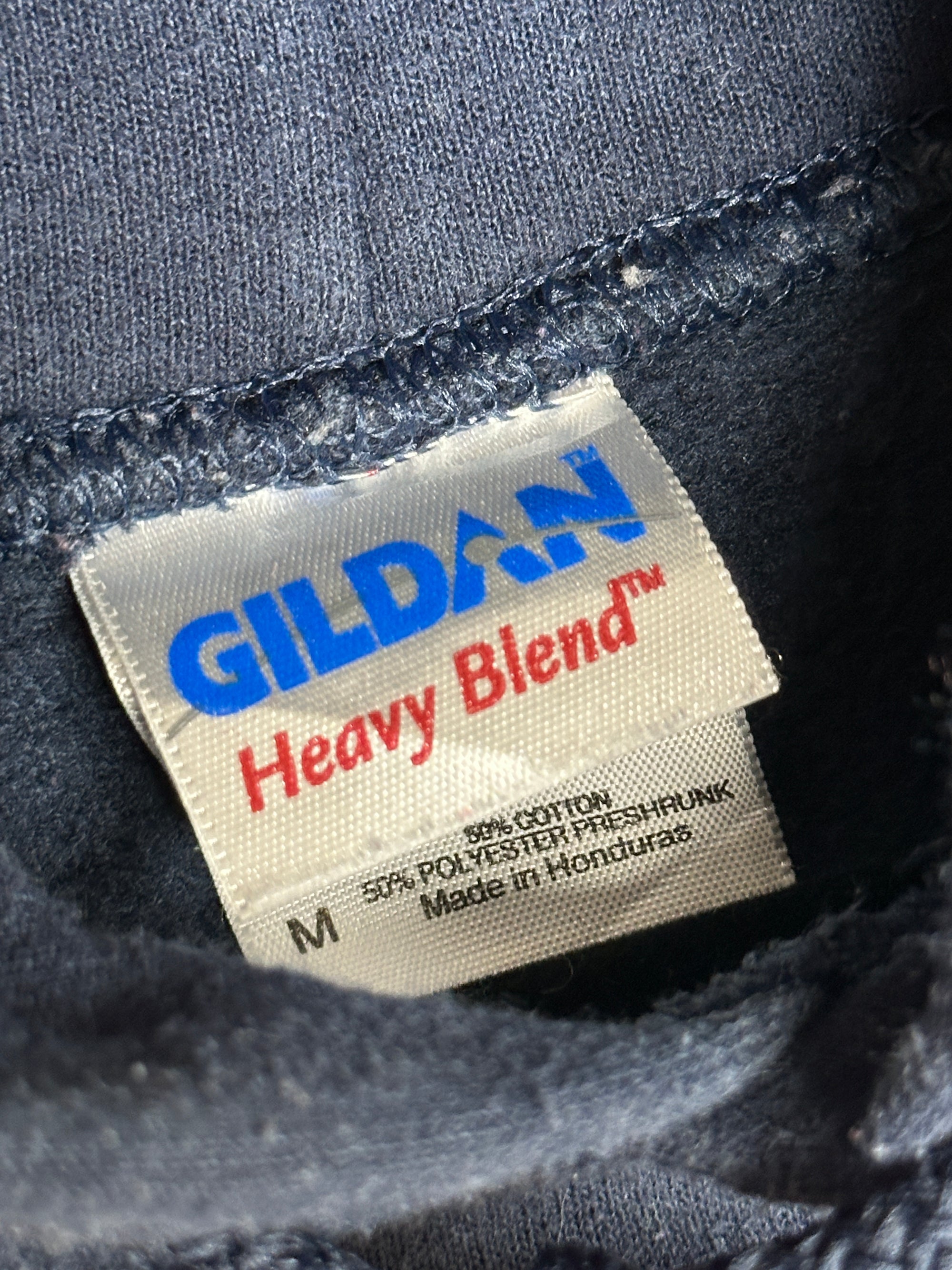 2000s Heavy College Hoodie Gildan Tennis M-L