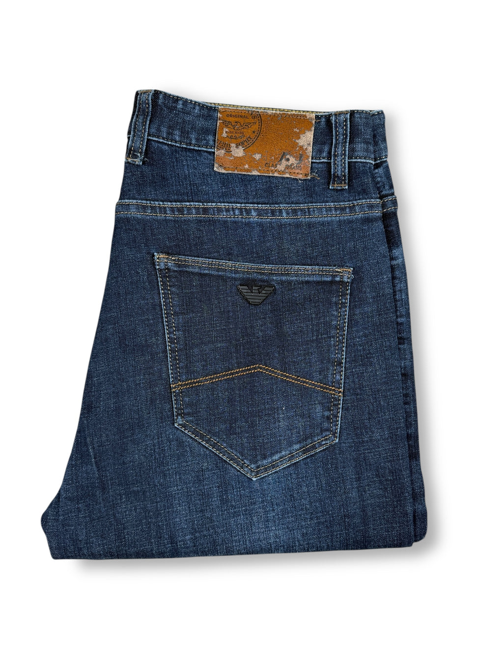 2000s Armani Jeans Dunkelblau | S