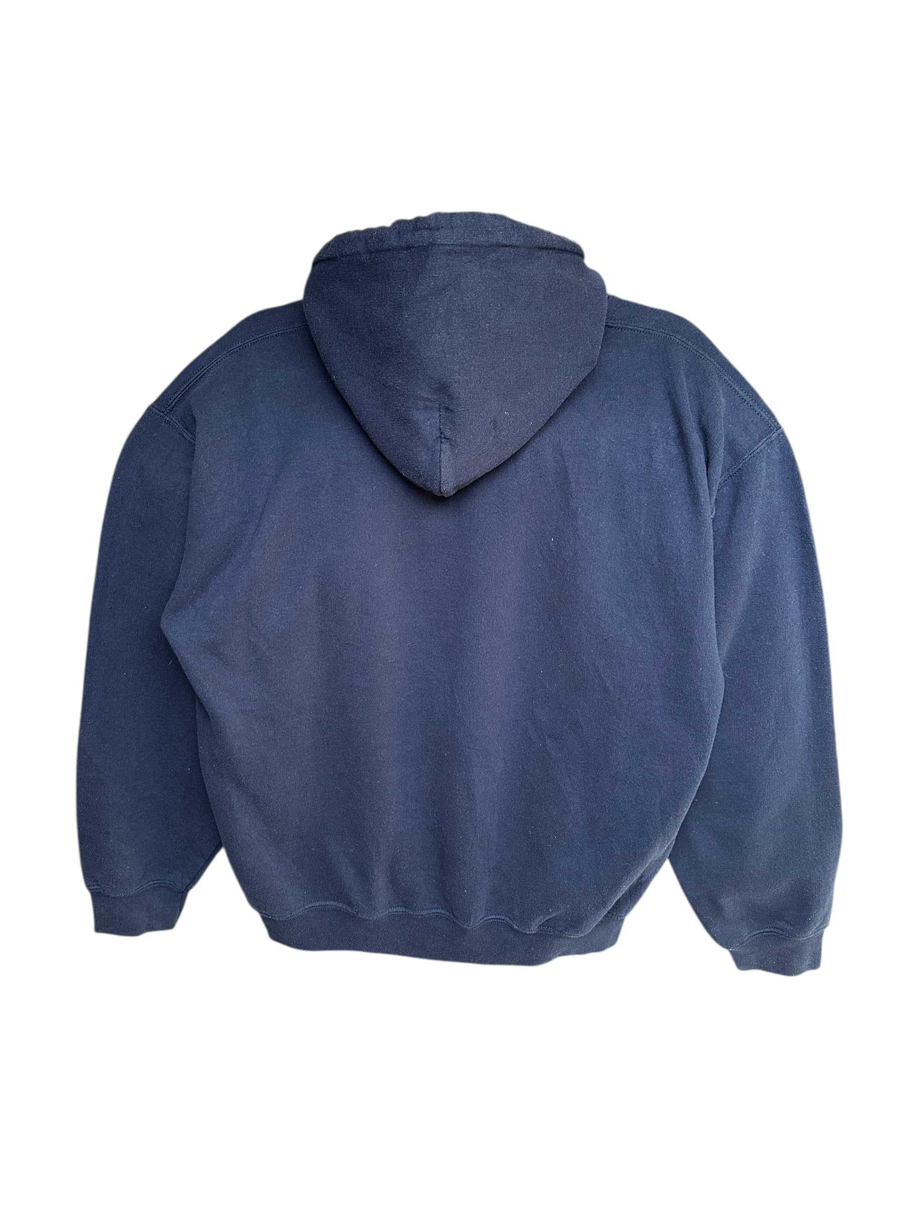 2000s Heavy College Hoodie Gildan Tennis M-L