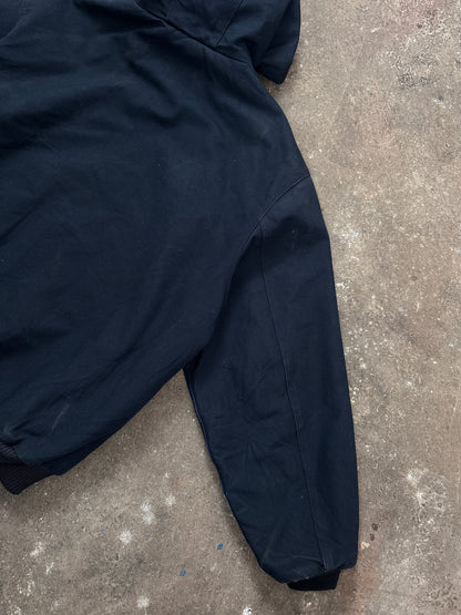 1990s Carhartt Active Jacket Dunkelblau Workwear heavy XL-XXL