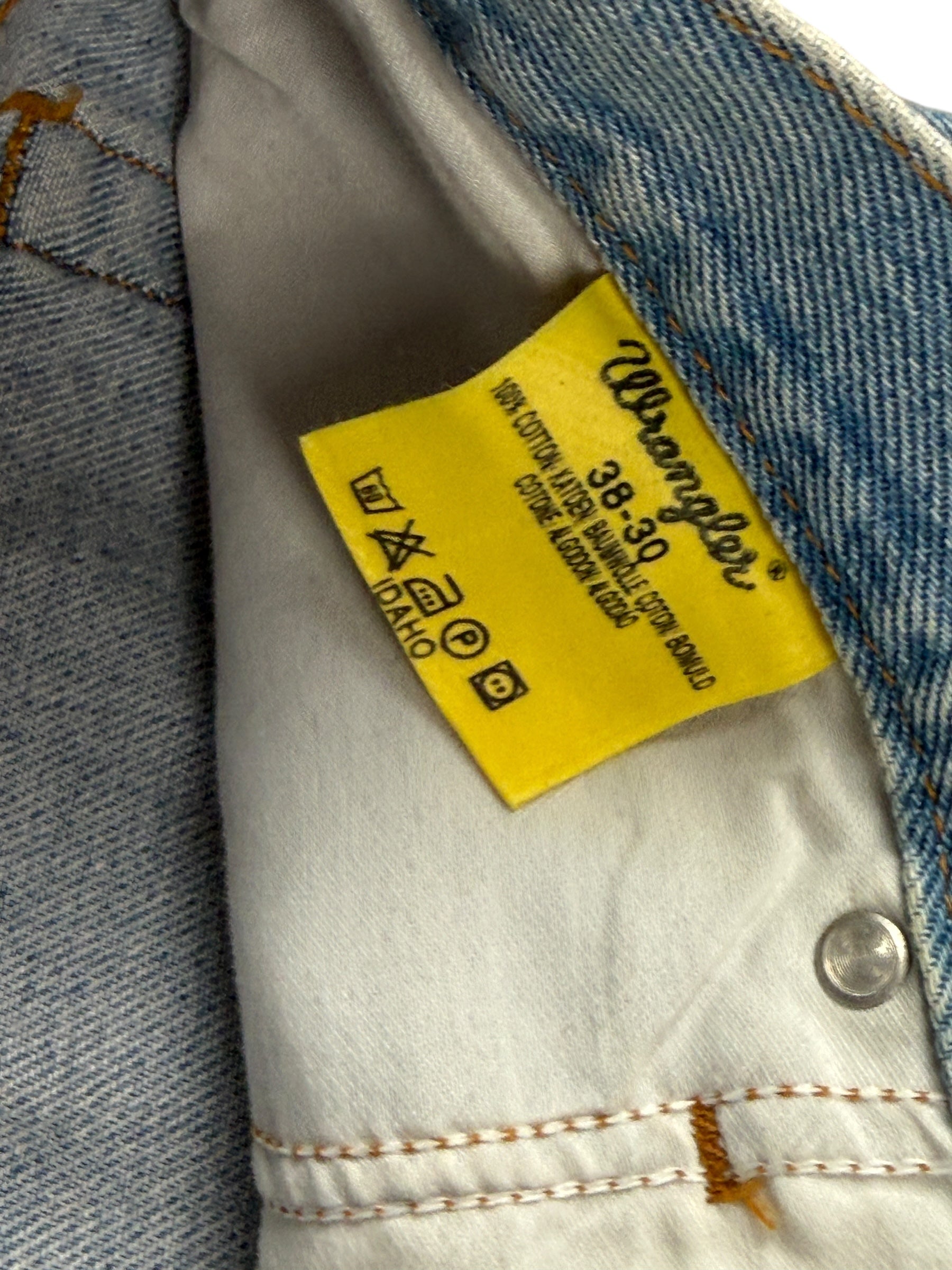 2010s Wrangler Idaho Jeans Hellblau | XL