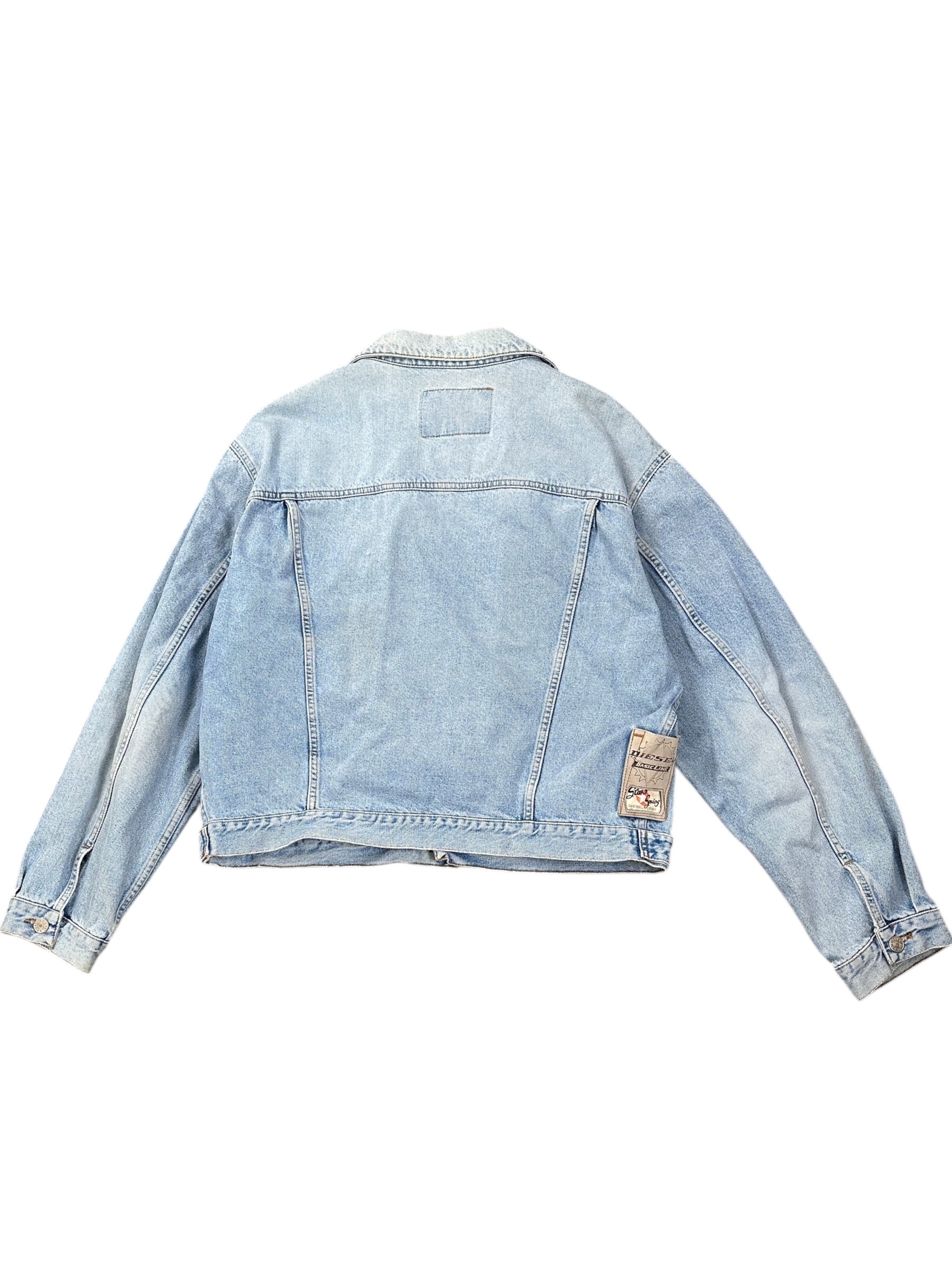 1990s Diesel Jeansjacke Hellblau XL/XXL