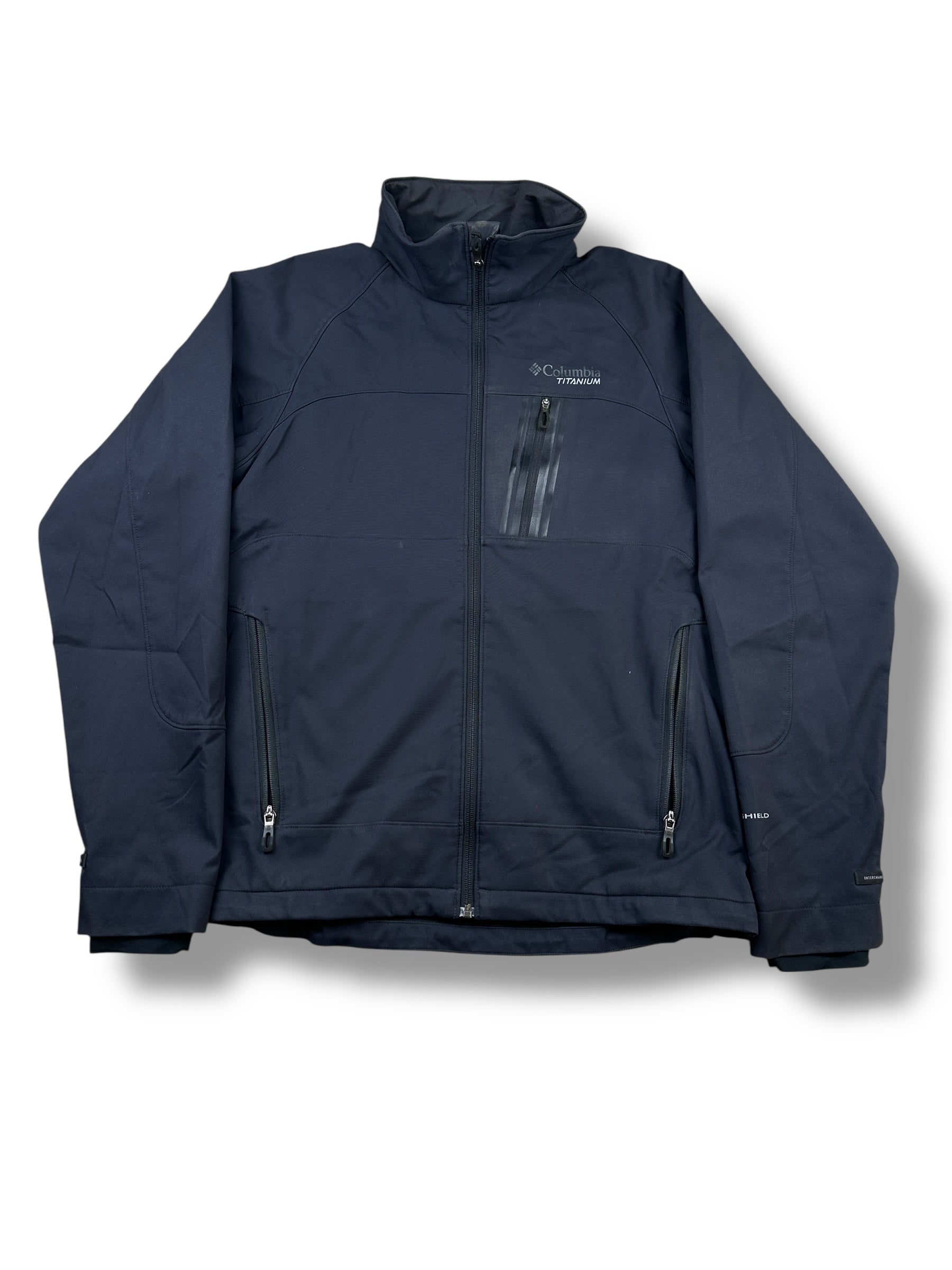 Columbia Titanium Softshell-Jacke Schwarz Omni-Shield | M