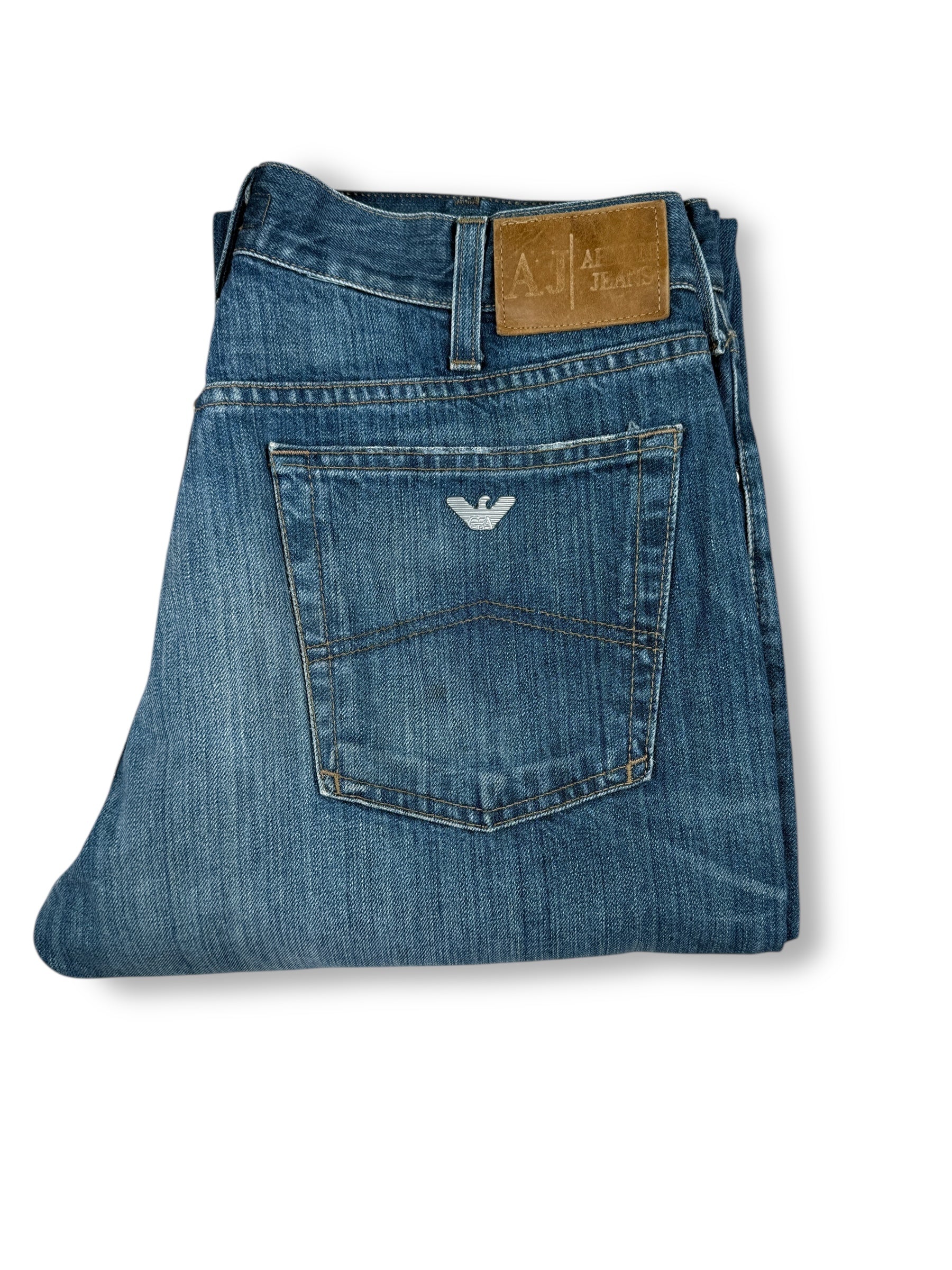 2000s Armani Jeans Blau | S | Vintage