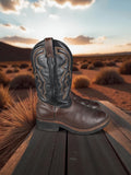 Vintage Boulet Western Boots Thinsulate braun Leder | US 9.5 (EU 43–44)