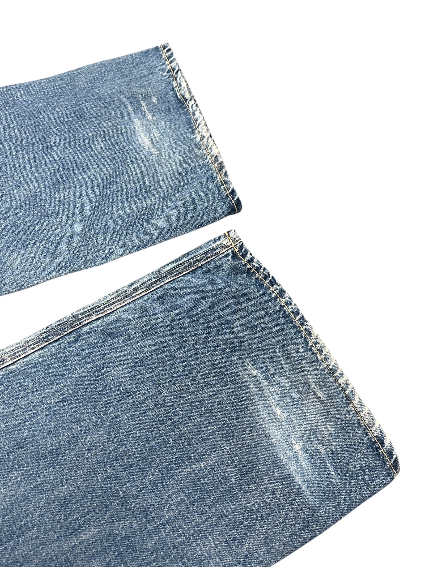 Y2K Pause Hellblau Washed Leftpocket Baggy W30 L34