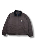 2010s Carhartt Detroit Jacke Dunkelbraun | XL | Made in Mexico | Blanket Lined