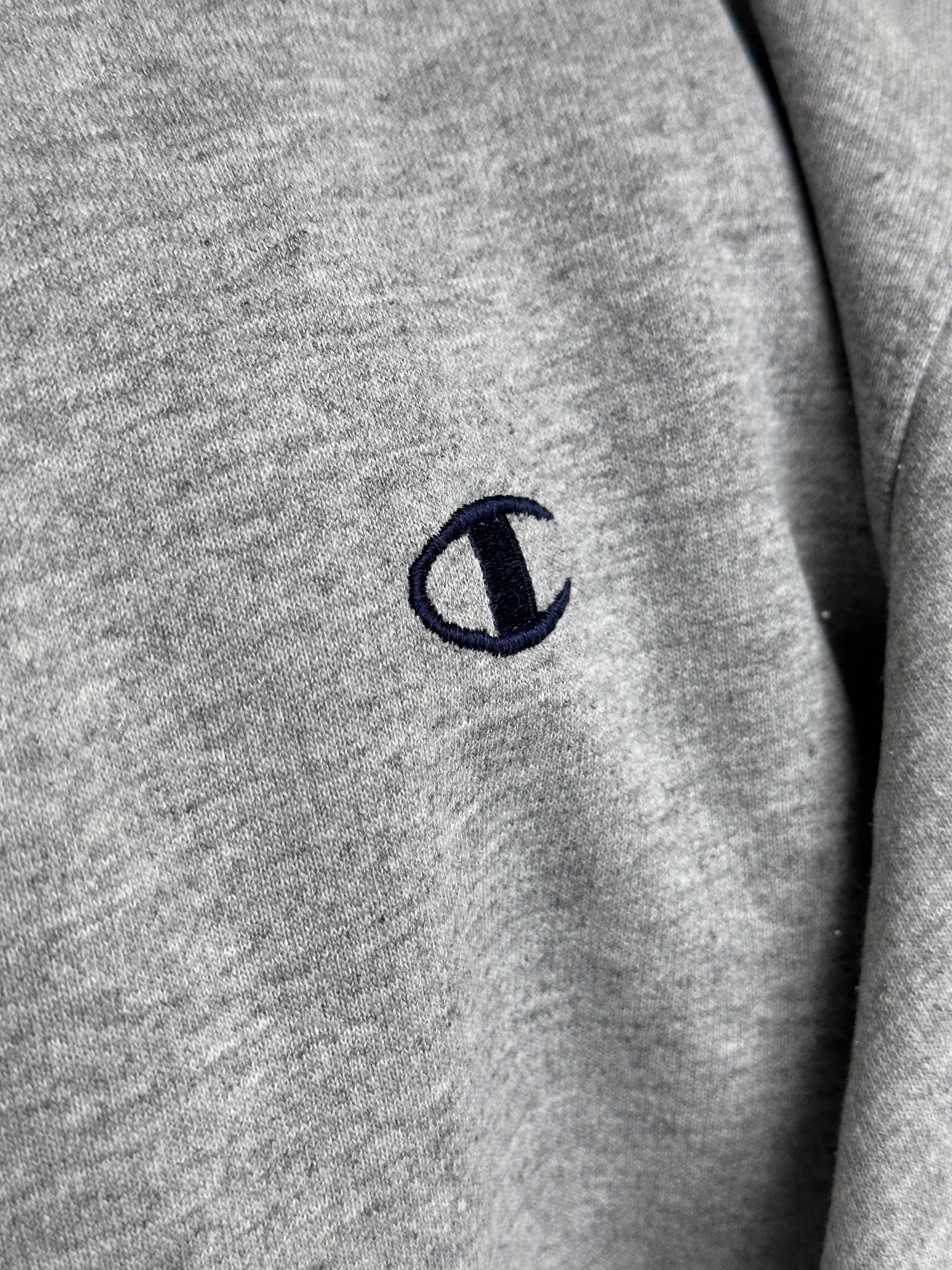 1980s Champion Heavy Sweater Grau M