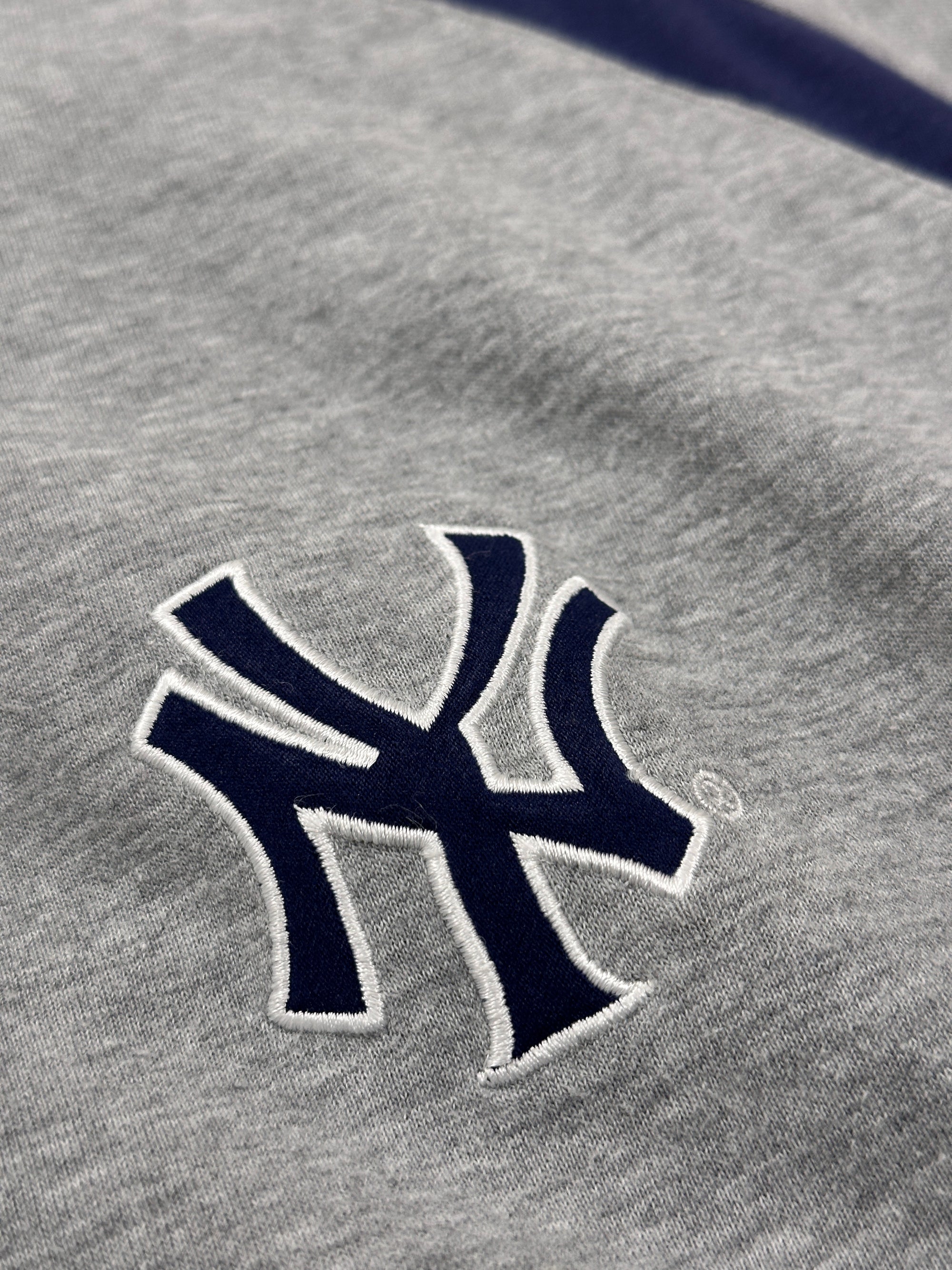 1990s New York Yankees T-Shirt Grau Blau MLB XXL