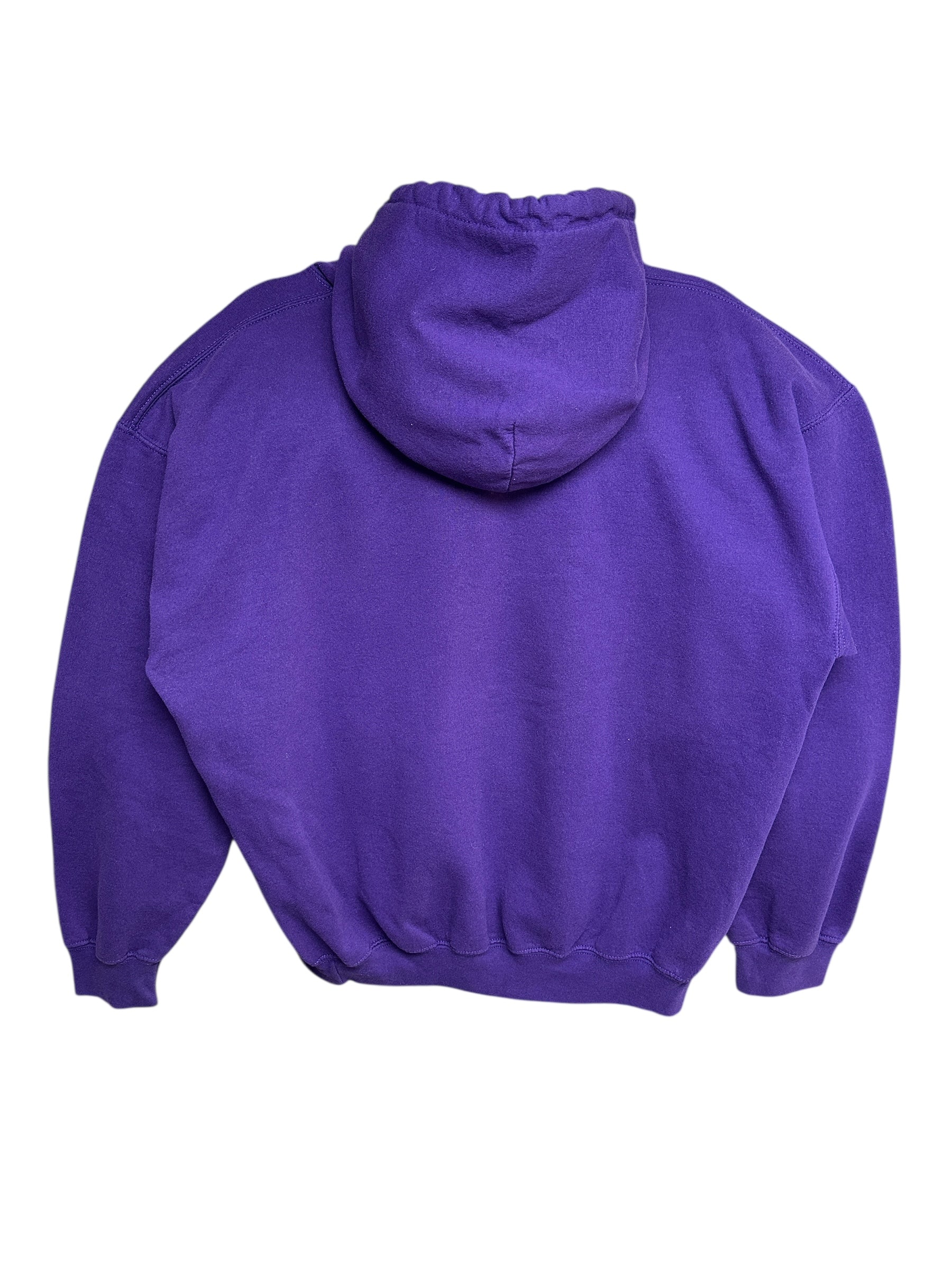 2000s Heavy College Hoodie Gildan Illinois Lila L