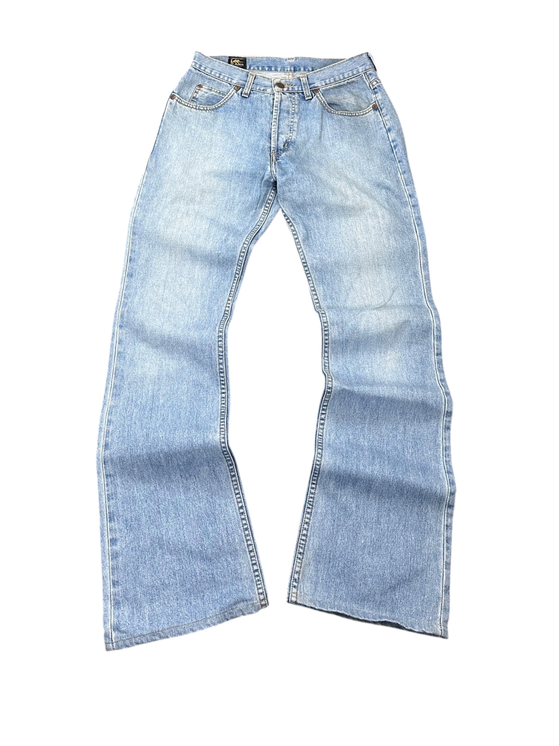 1990s Lee Jeans Denver flared Hellblau W32 L36