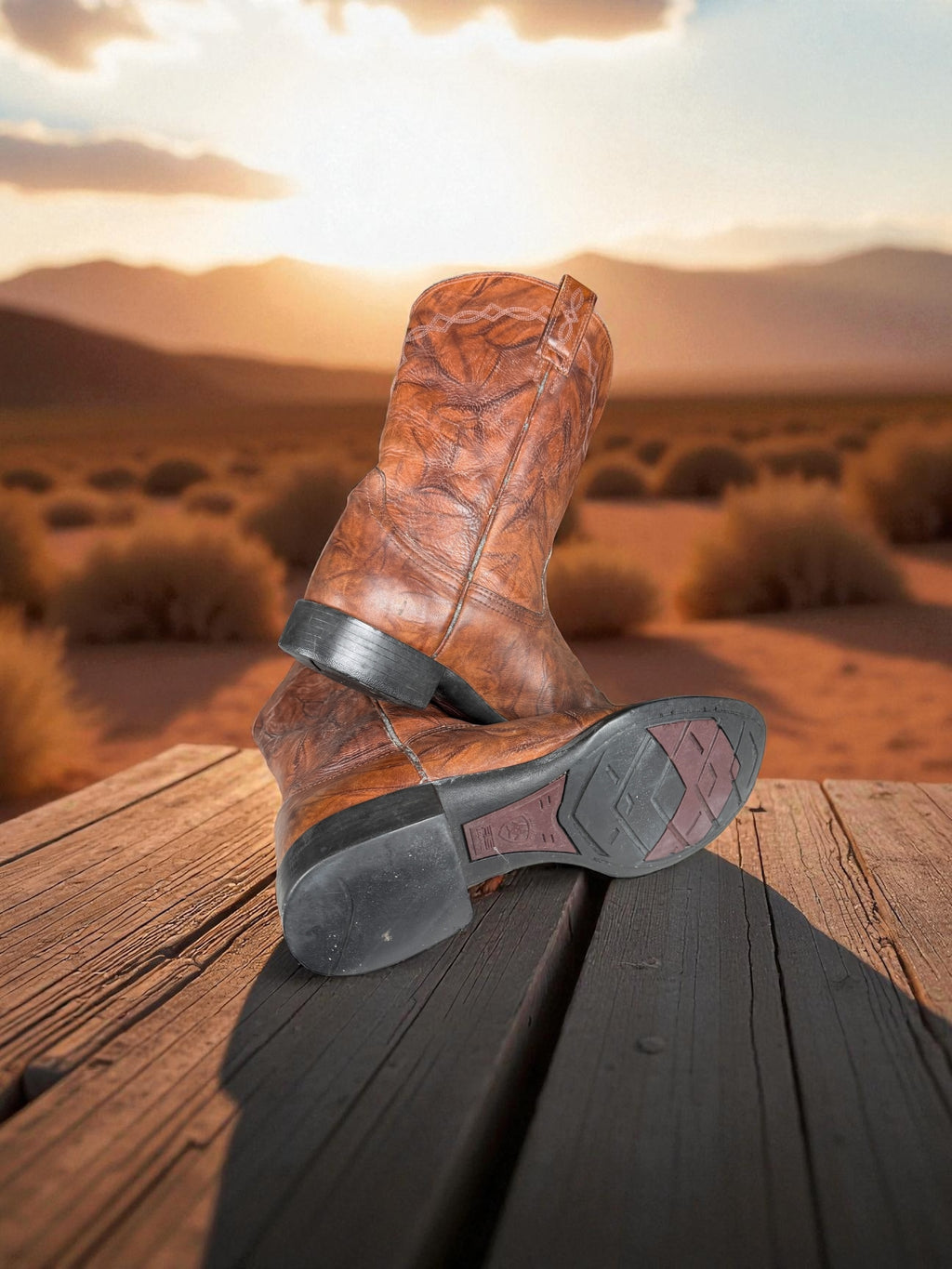 Ariat Cowboy Boots Braun Leder | US 12 (EU 45.5–46)