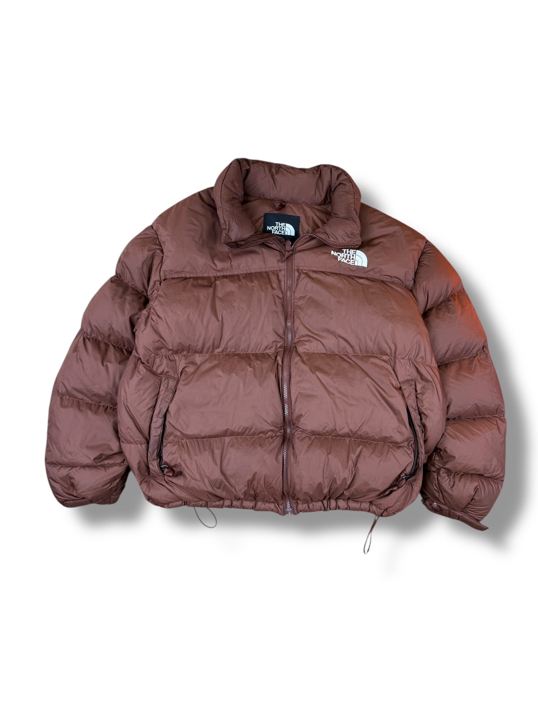 2010s The North Face 700 Nuptse Daunenjacke Braun | XXL