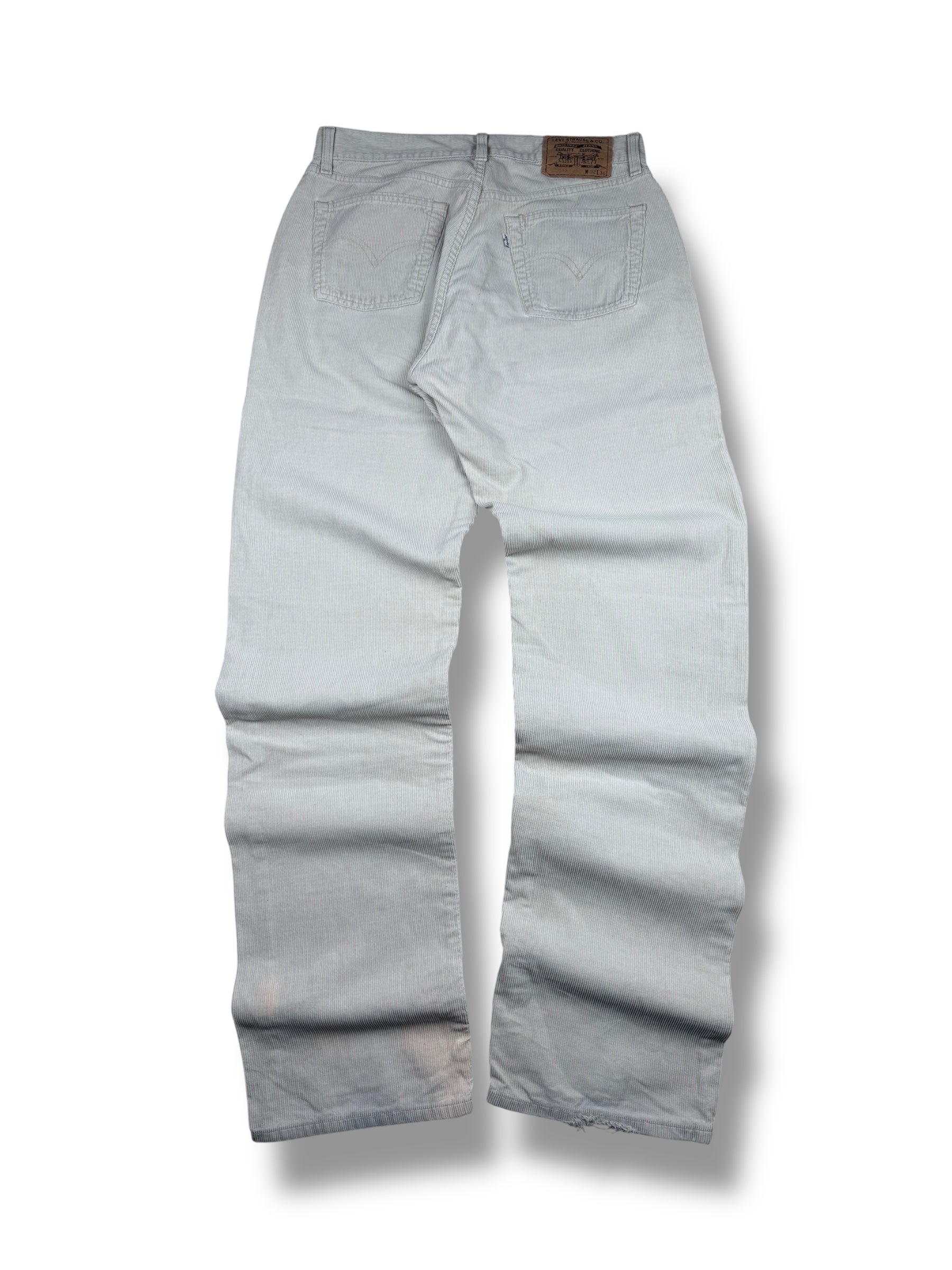 1990s Levi’s 517 Cord Cream | M-L W32 L36