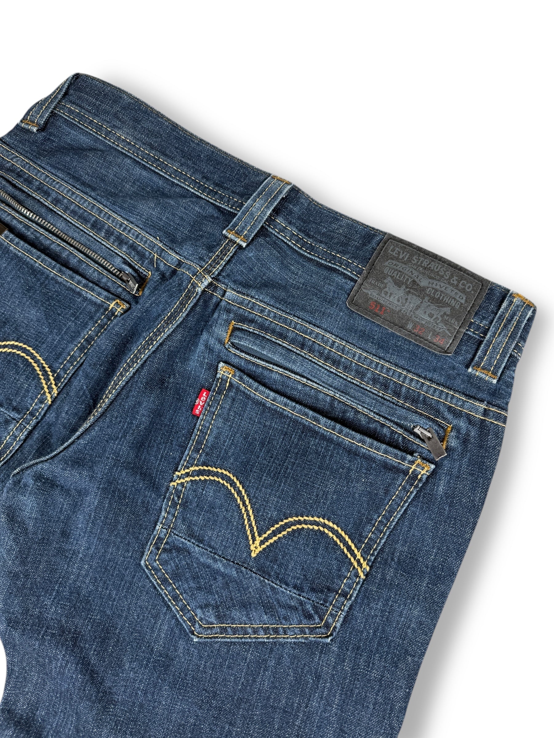 2010s Levi’s 511 Dunkelblau | S–M