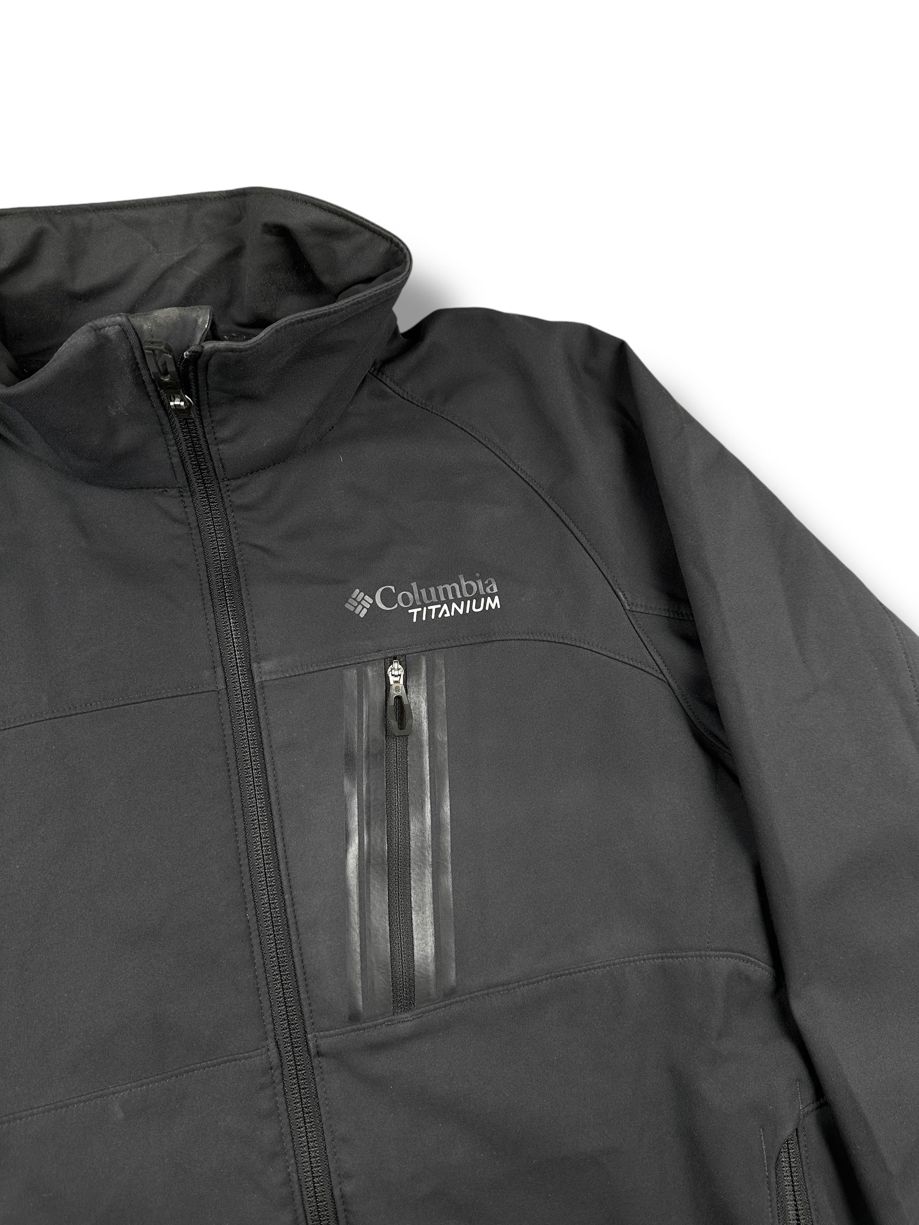 Columbia Titanium Softshell-Jacke Schwarz Omni-Shield | M