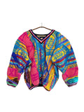 1990s Coogi Australia Stricksweater Pink Blau M
