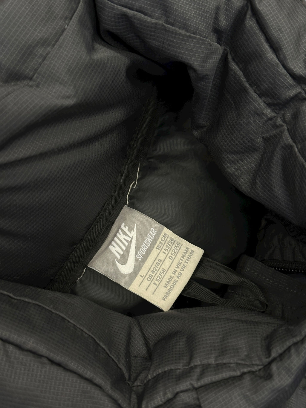 2000s Nike Daunenjacke Dunkelgrau Grey Tag | Daunen XL