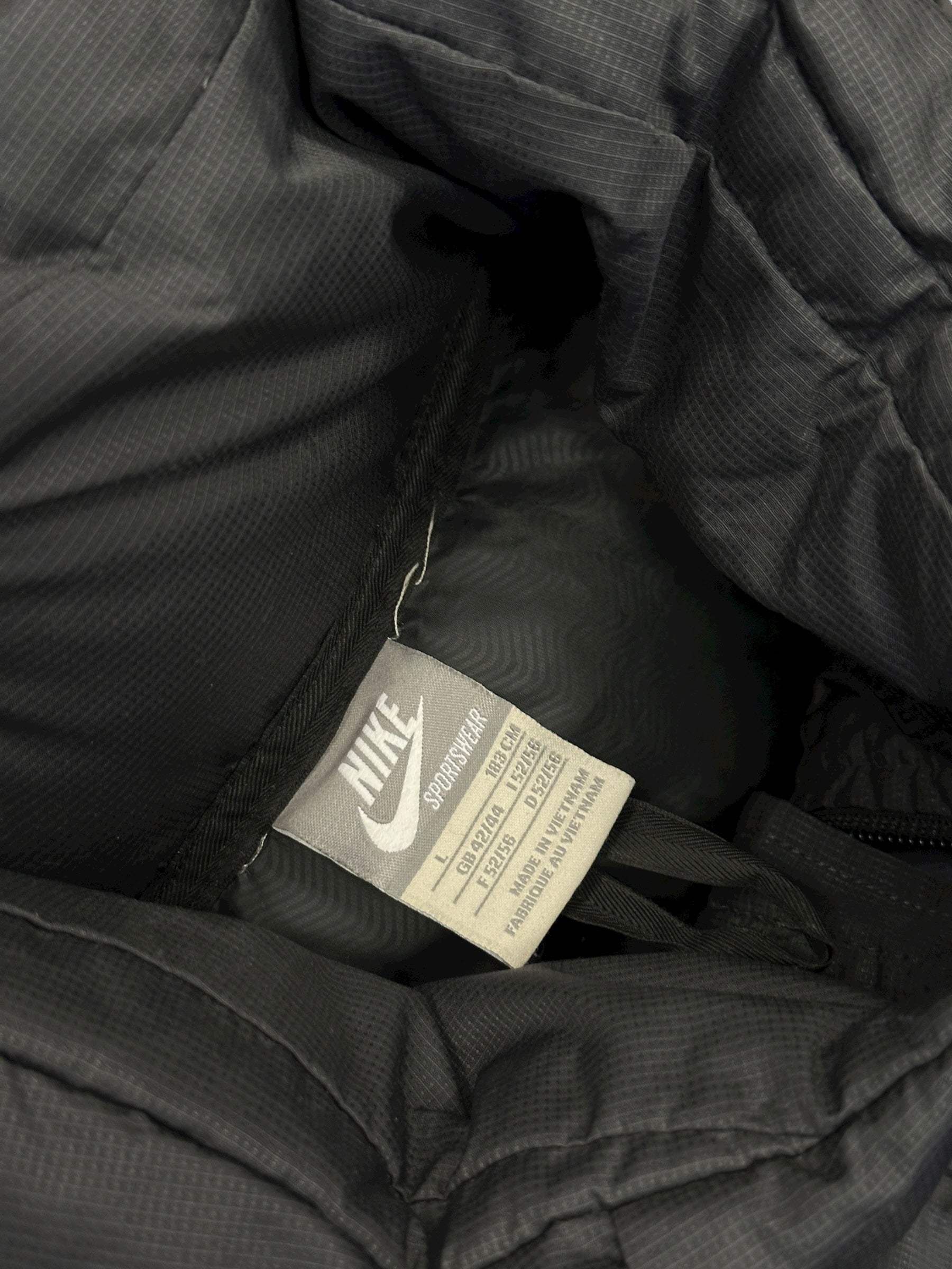 2000s Nike Daunenjacke Dunkelgrau Grey Tag | Daunen XL