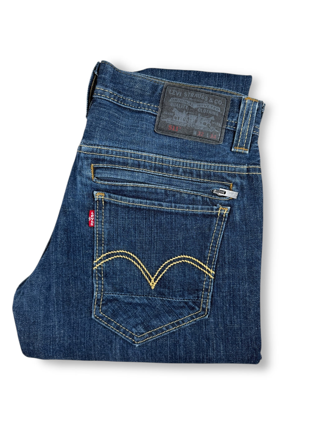 2010s Levi’s 511 Dunkelblau | S–M