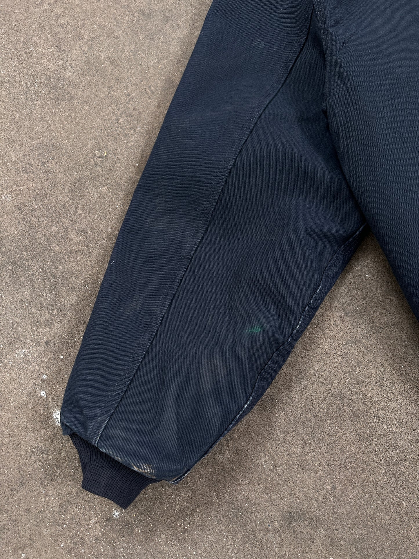 1990s Carhartt Active Jacket Dunkelblau Workwear heavy XL-XXL
