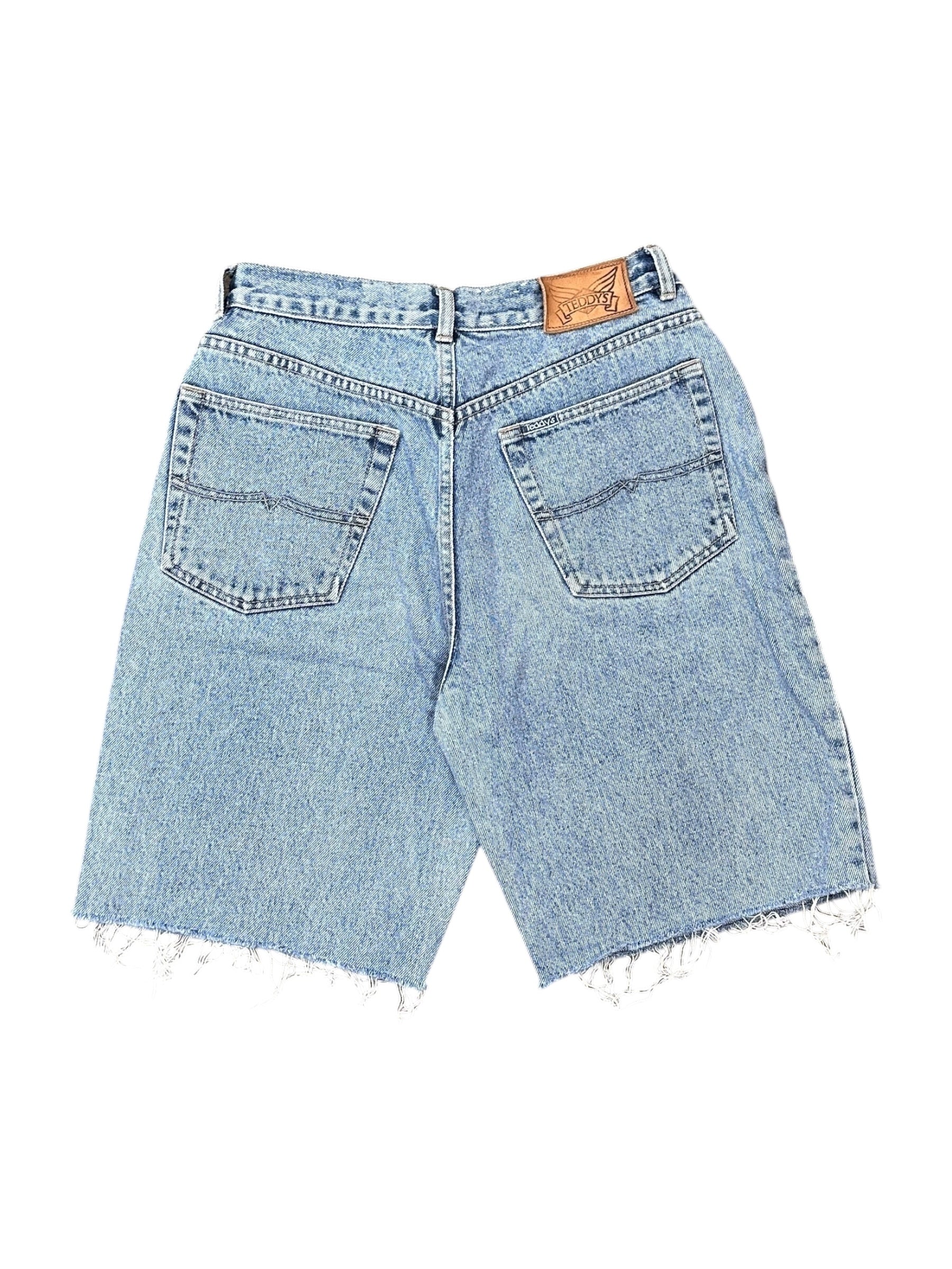 1980s Teddy‘s vintage Jeansshorts Blau W29